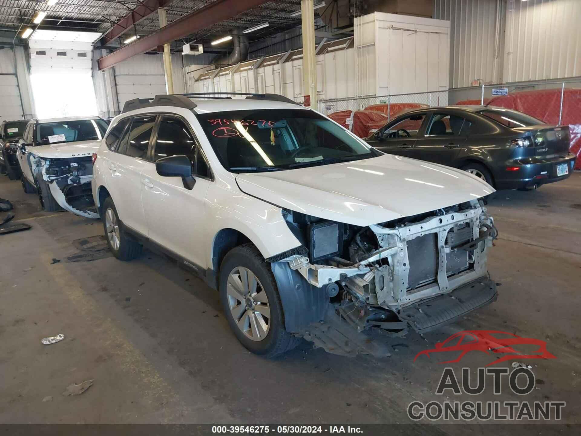 SUBARU OUTBACK 2018 - 4S4BSAAC7J3310711