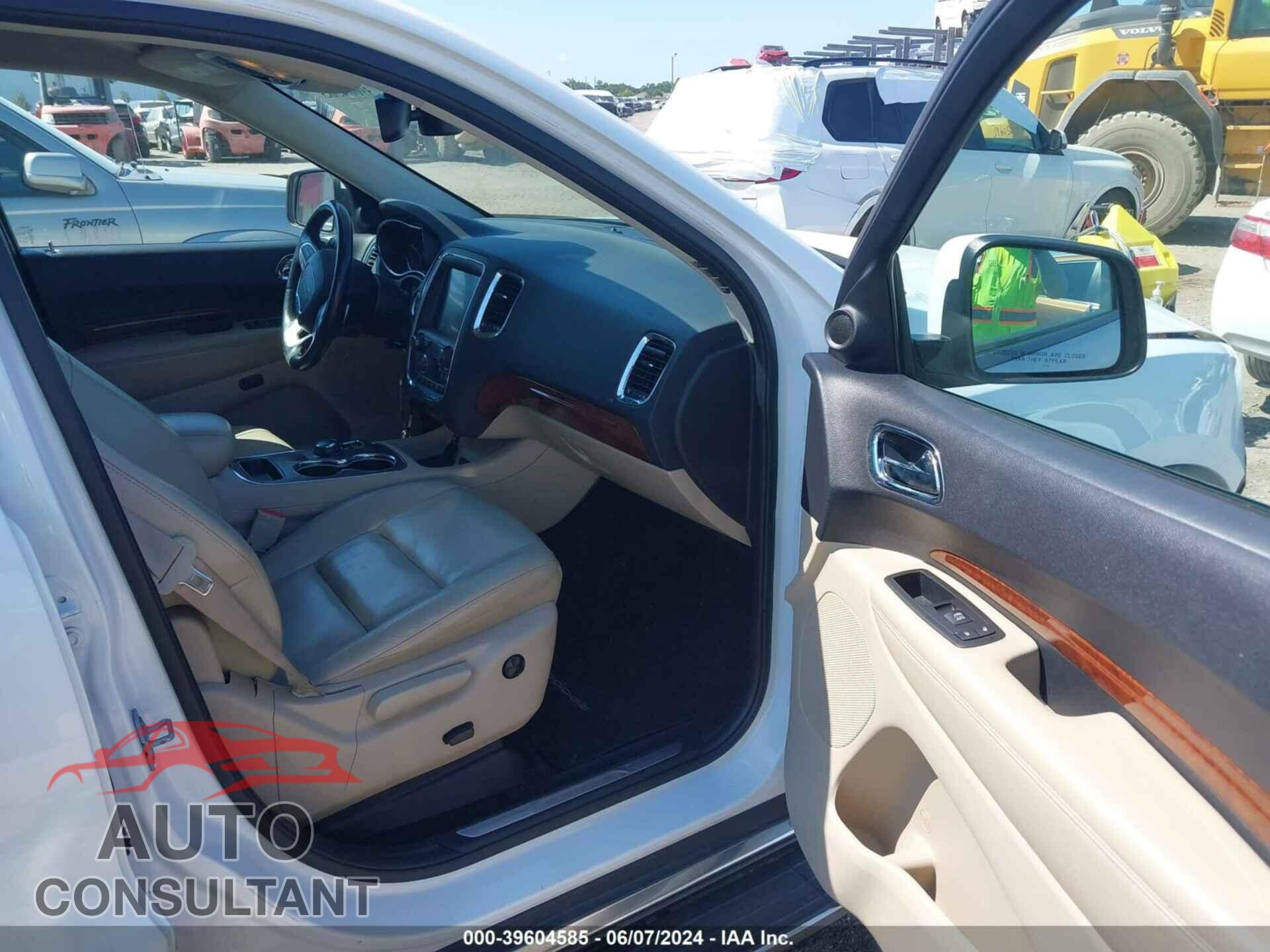 DODGE DURANGO 2016 - 1C4RDHDG6GC476909