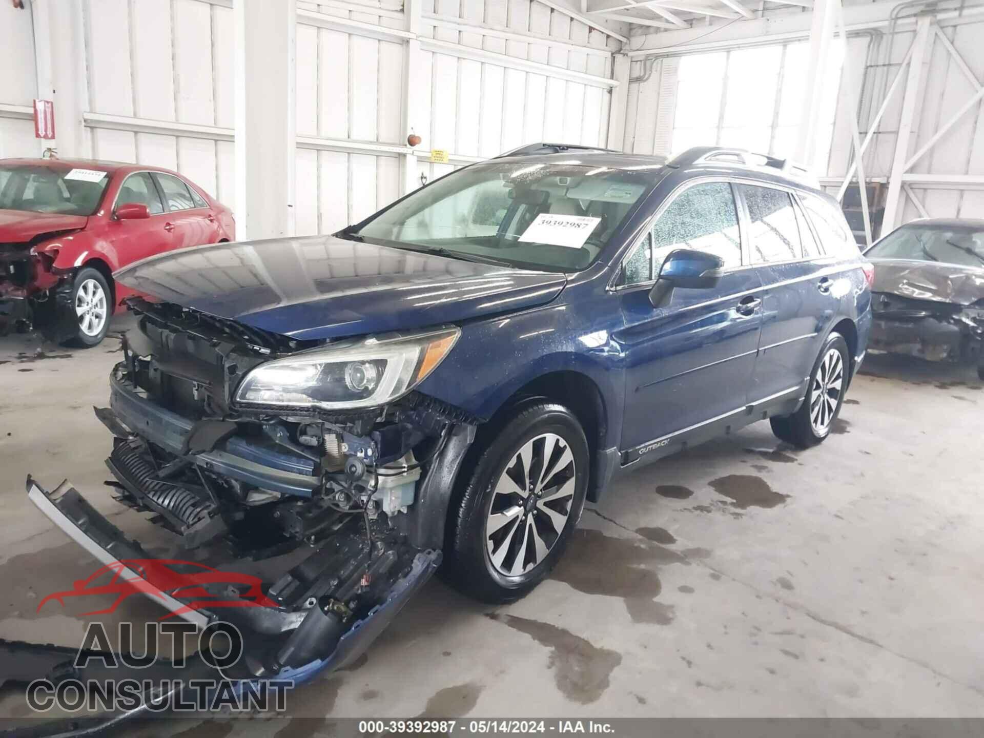 SUBARU OUTBACK 2017 - 4S4BSENC1H3293576
