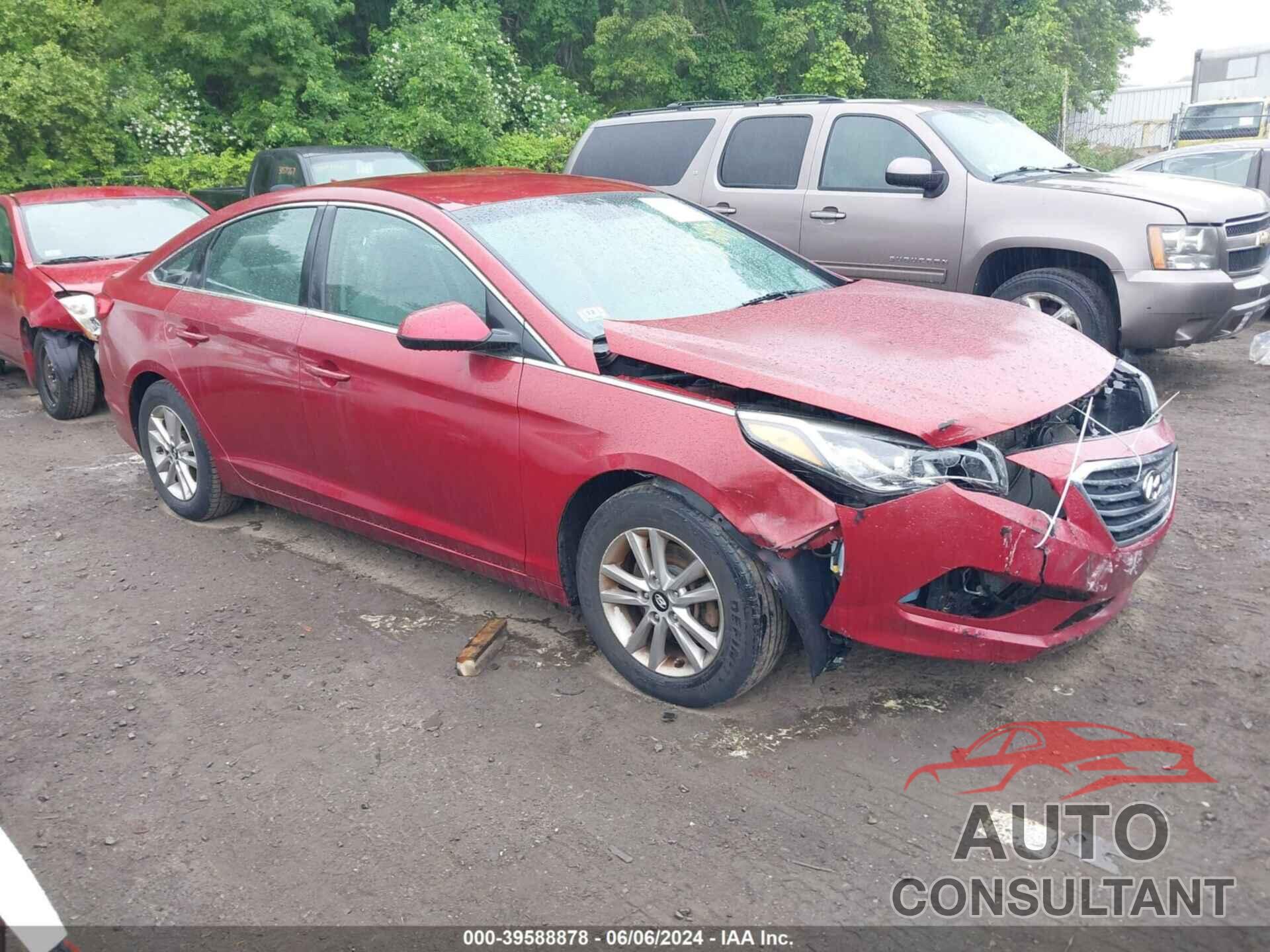 HYUNDAI SONATA 2016 - 5NPE24AF7GH355710