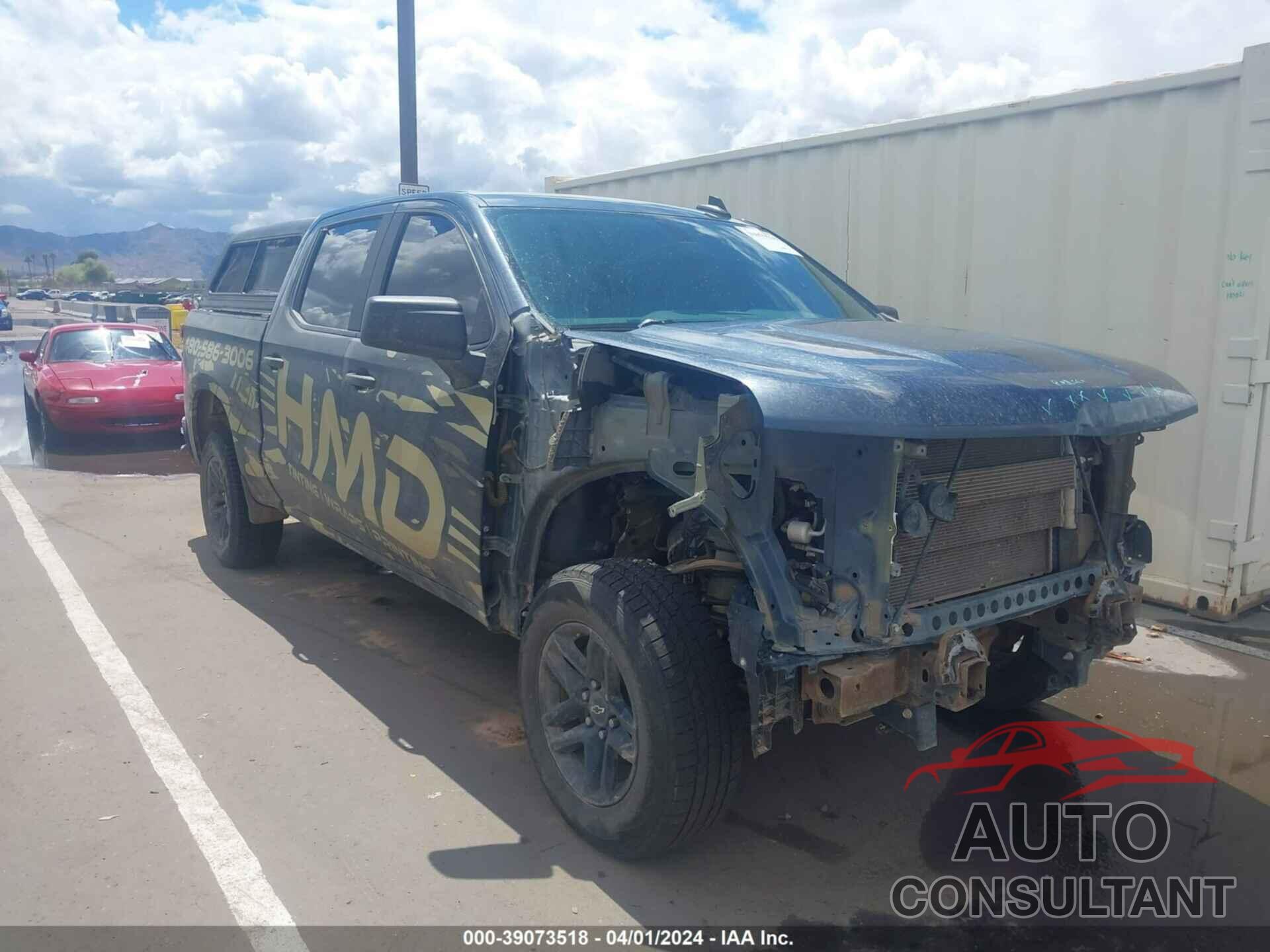 CHEVROLET SILVERADO 1500 2020 - 3GCPYCEFXLG167245