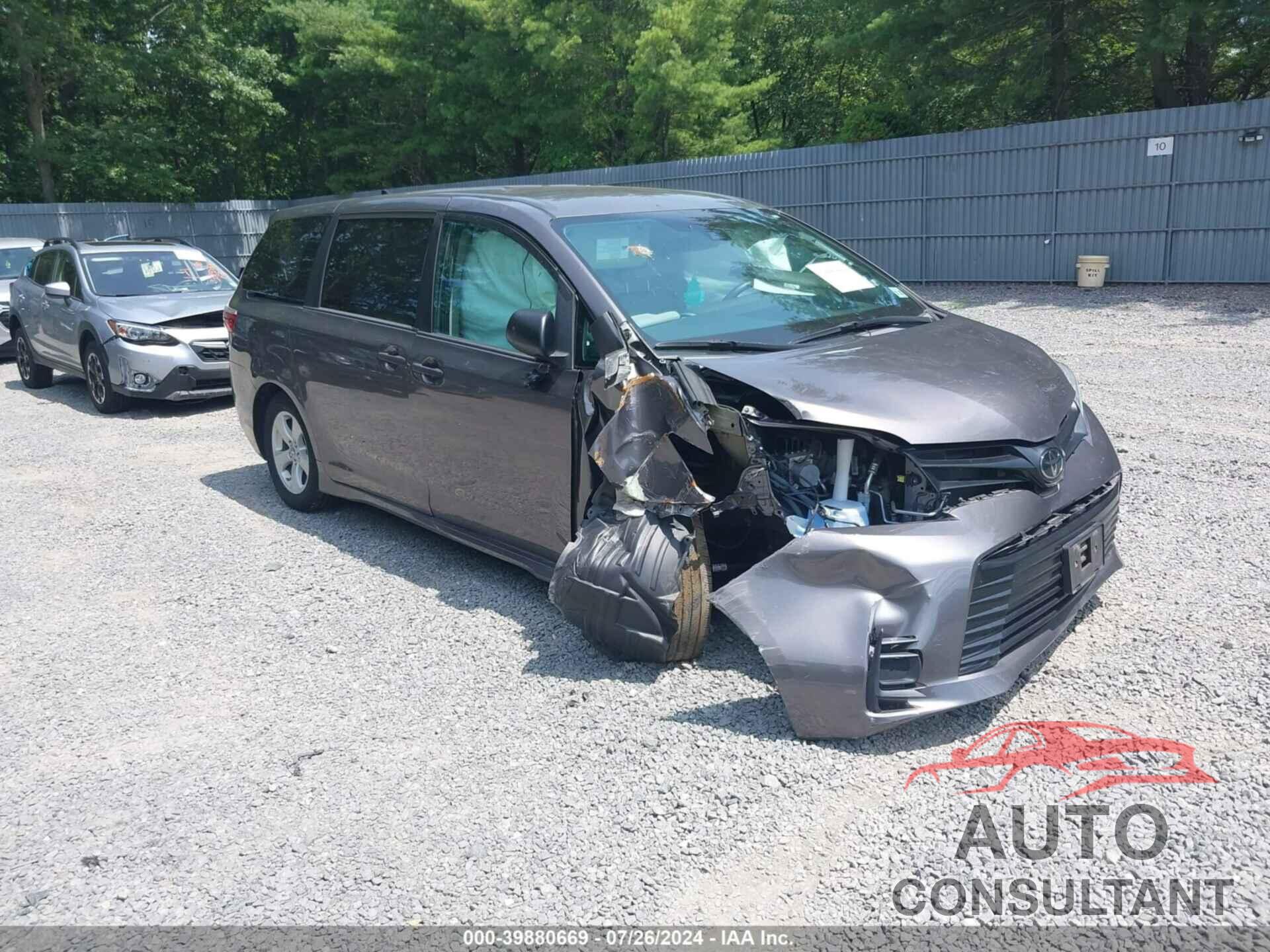 TOYOTA SIENNA 2020 - 5TDZZ3DC0LS064107