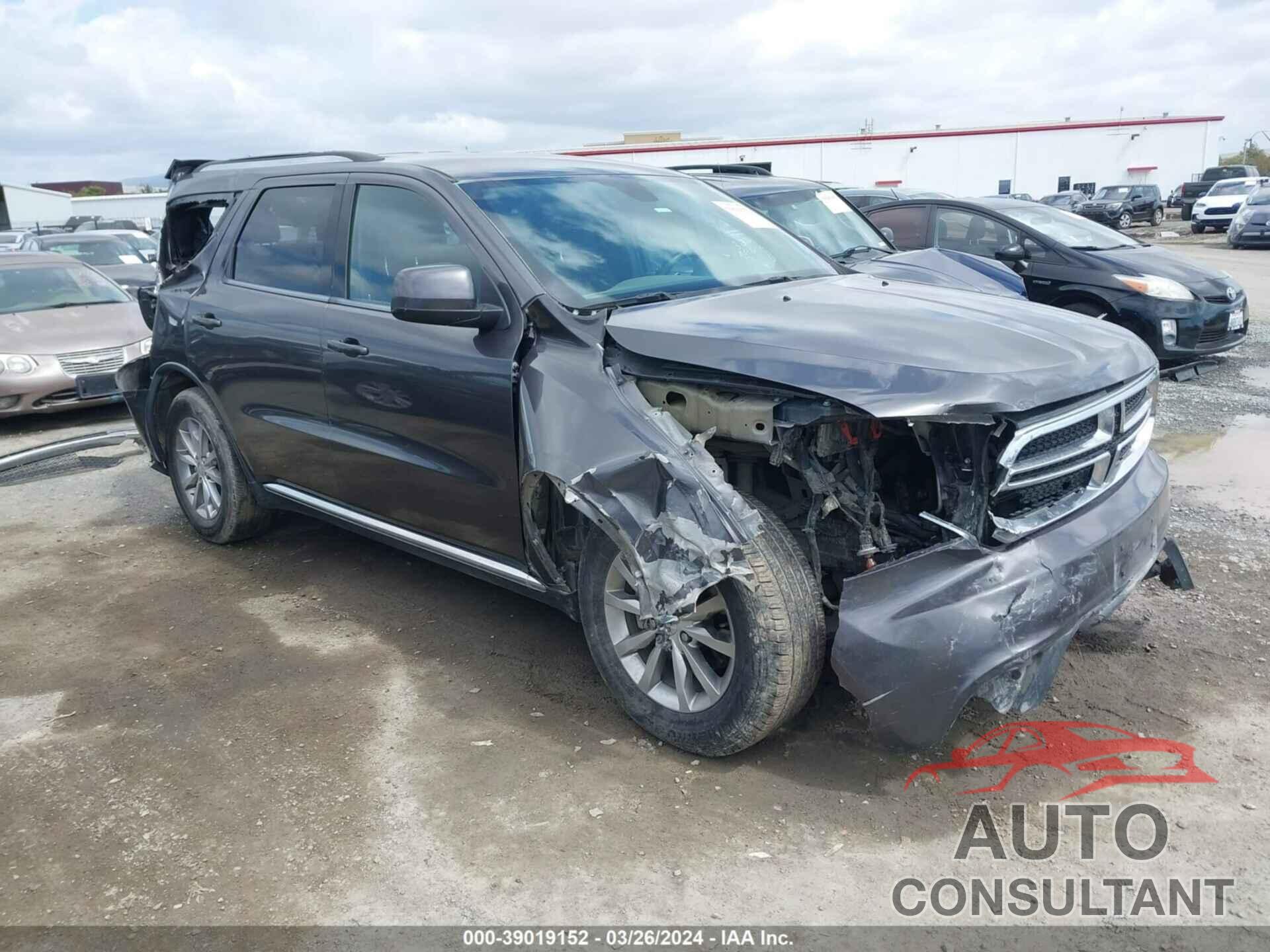 DODGE DURANGO 2016 - 1C4RDHAG1GC424365