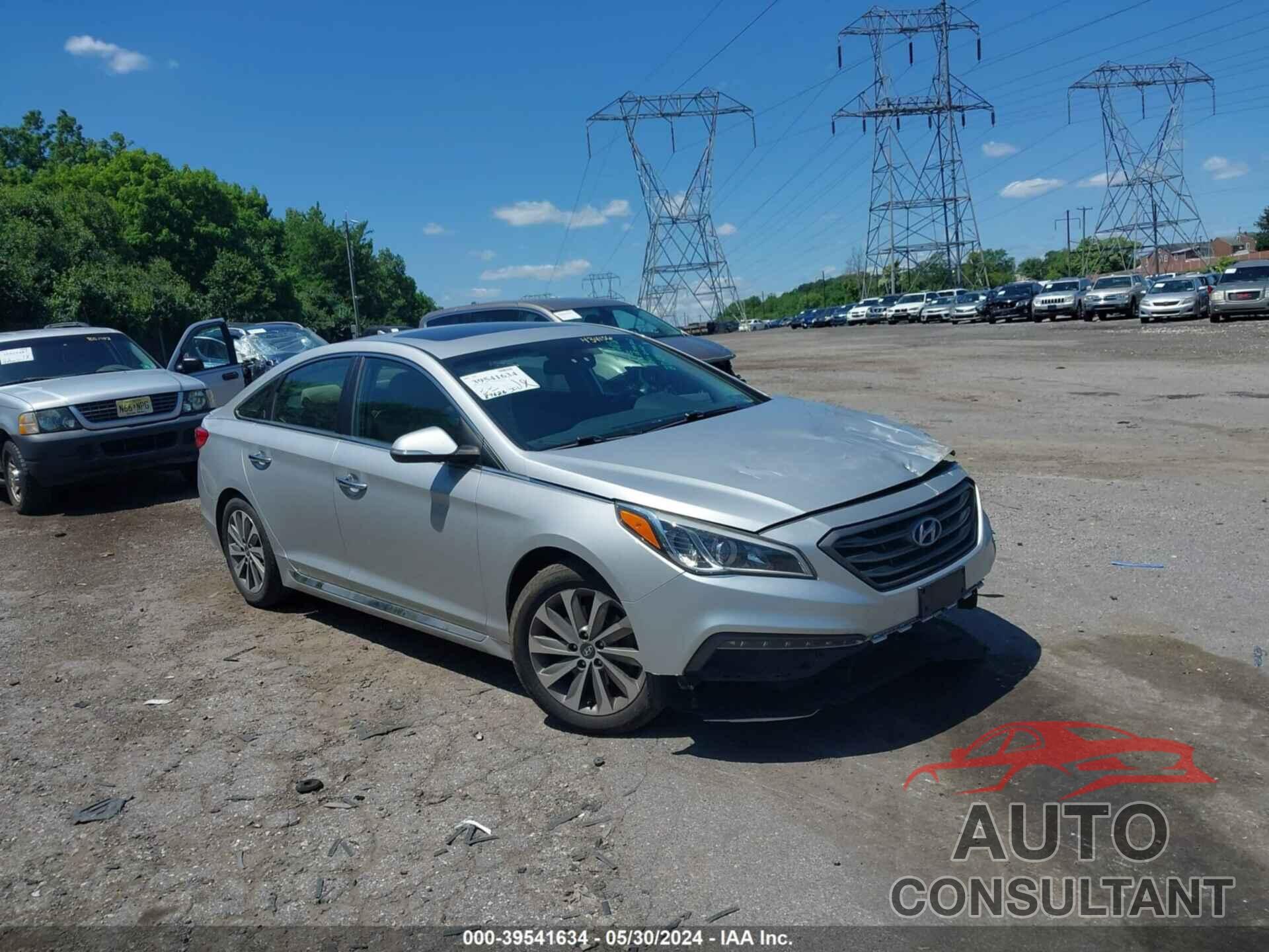 HYUNDAI SONATA 2016 - 5NPE34AF1GH434156