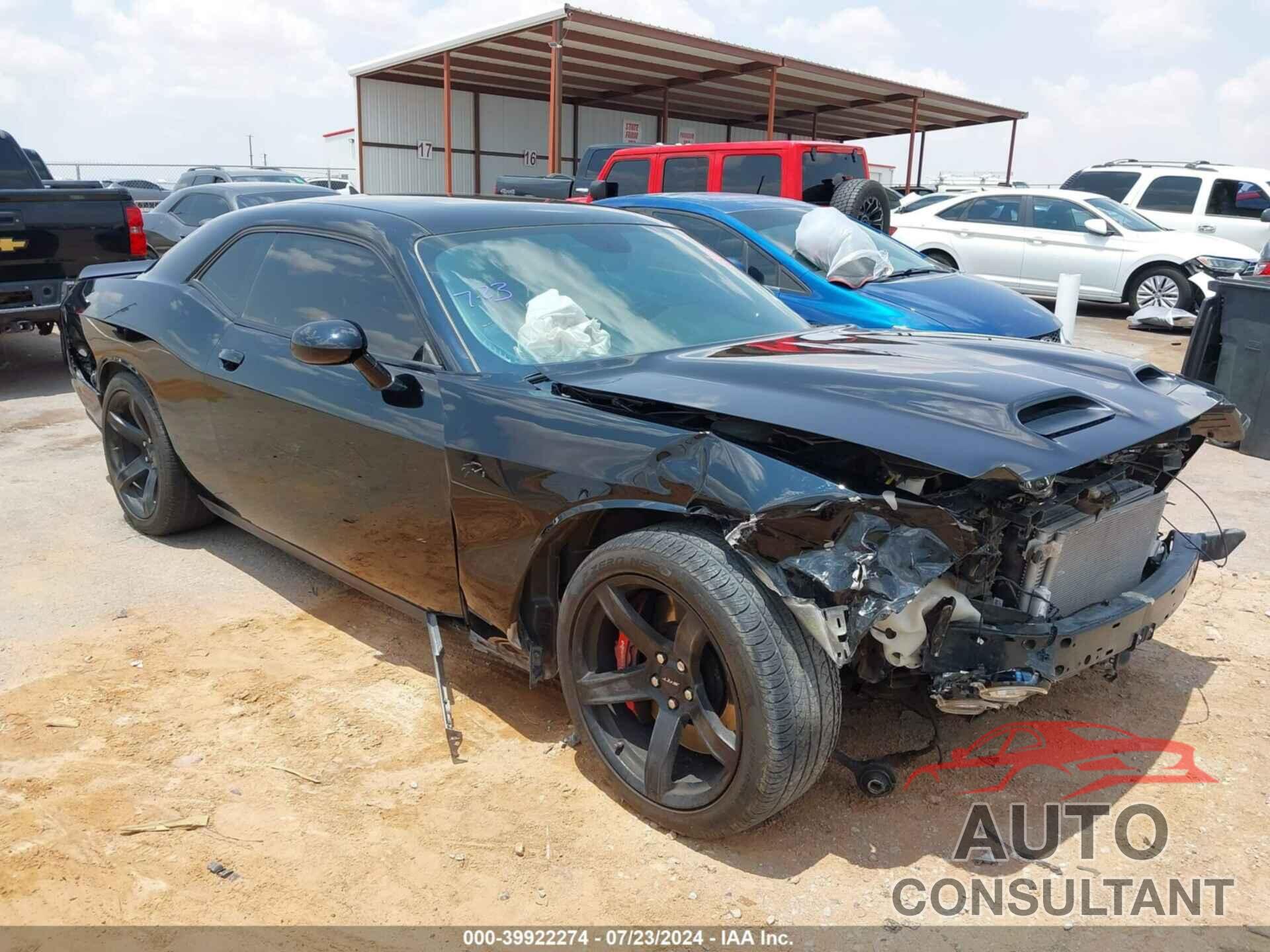 DODGE CHALLENGER 2019 - 2C3CDZC90KH683353