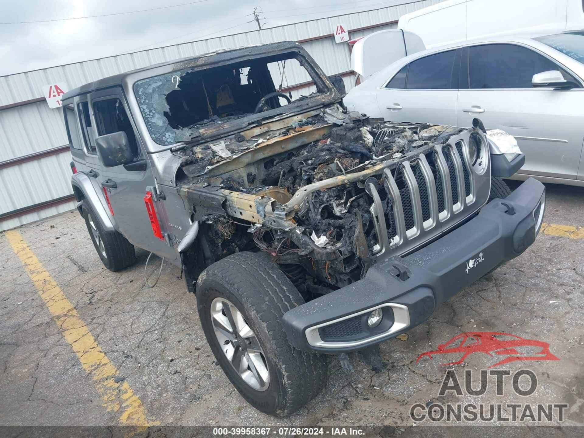 JEEP WRANGLER UNLIMITED 2019 - 1C4HJXEN6KW620347