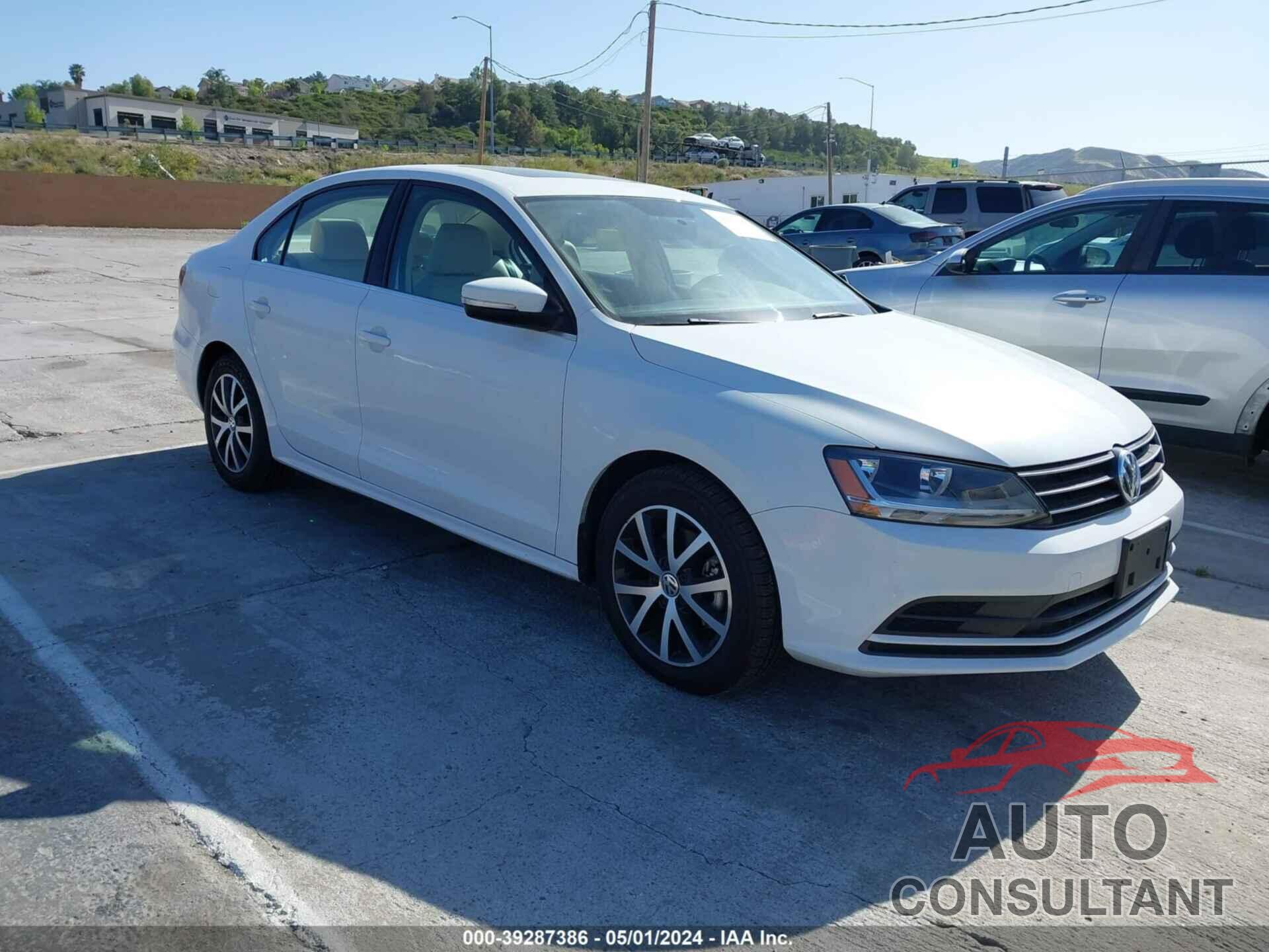 VOLKSWAGEN JETTA 2017 - 3VWDB7AJ8HM378228