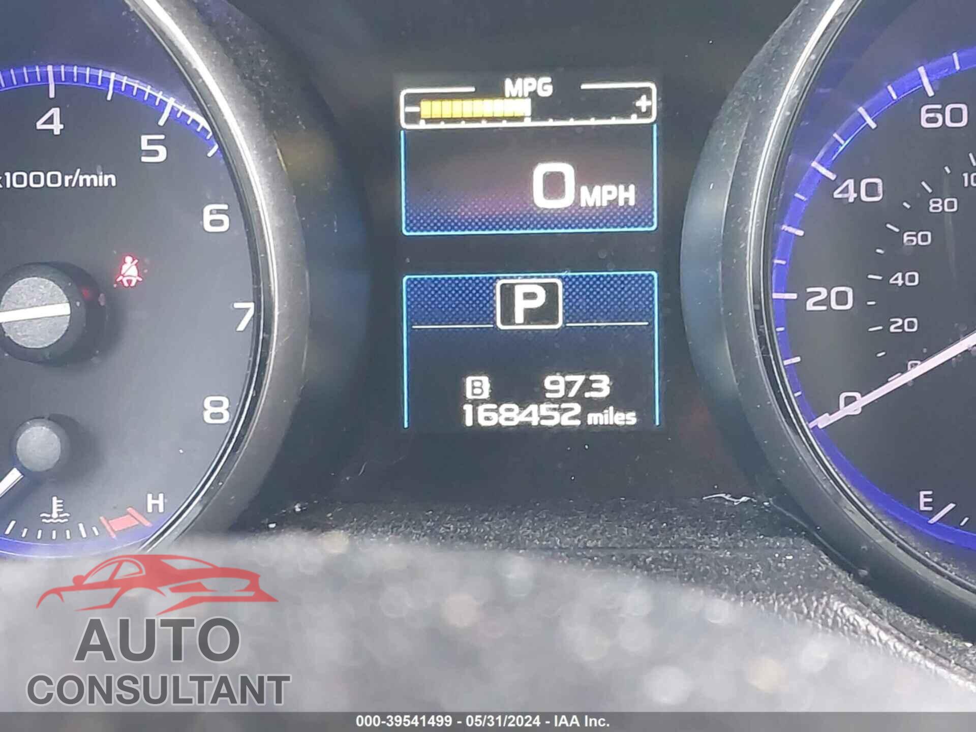 SUBARU OUTBACK 2017 - 4S4BSACCXH3399343