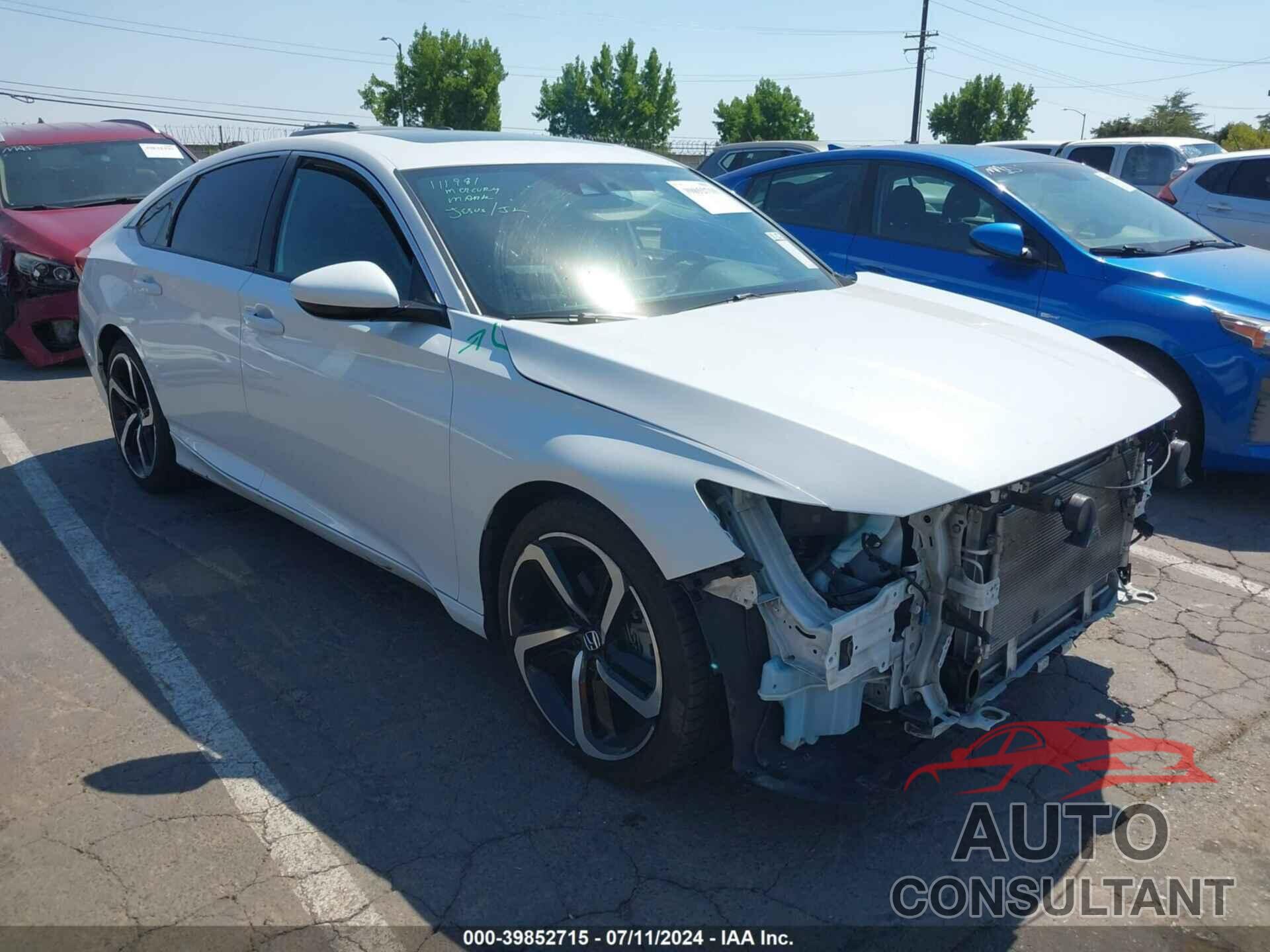 HONDA ACCORD 2020 - 1HGCV2F39LA010263