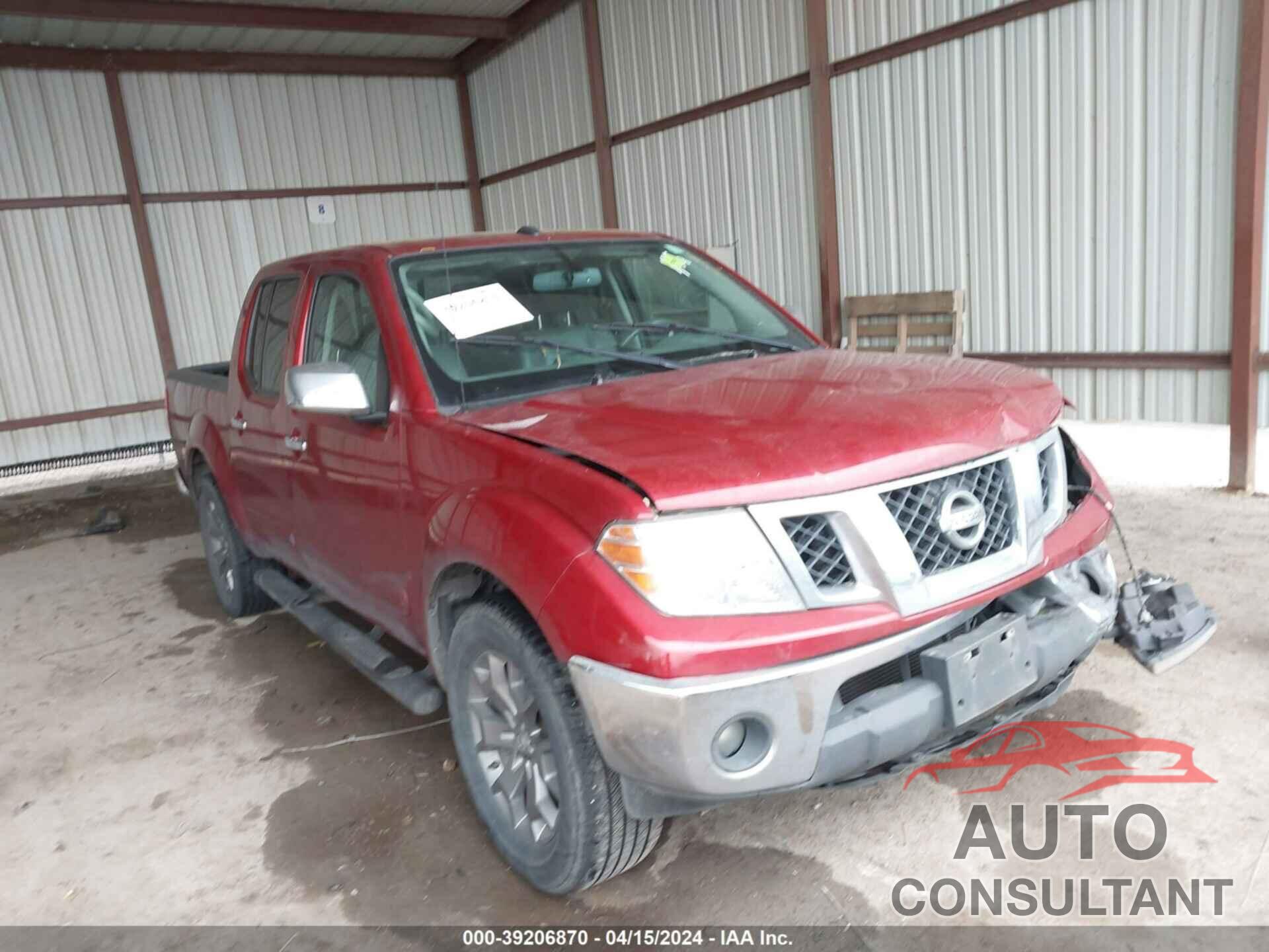 NISSAN FRONTIER 2019 - 1N6AD0ER5KN763411