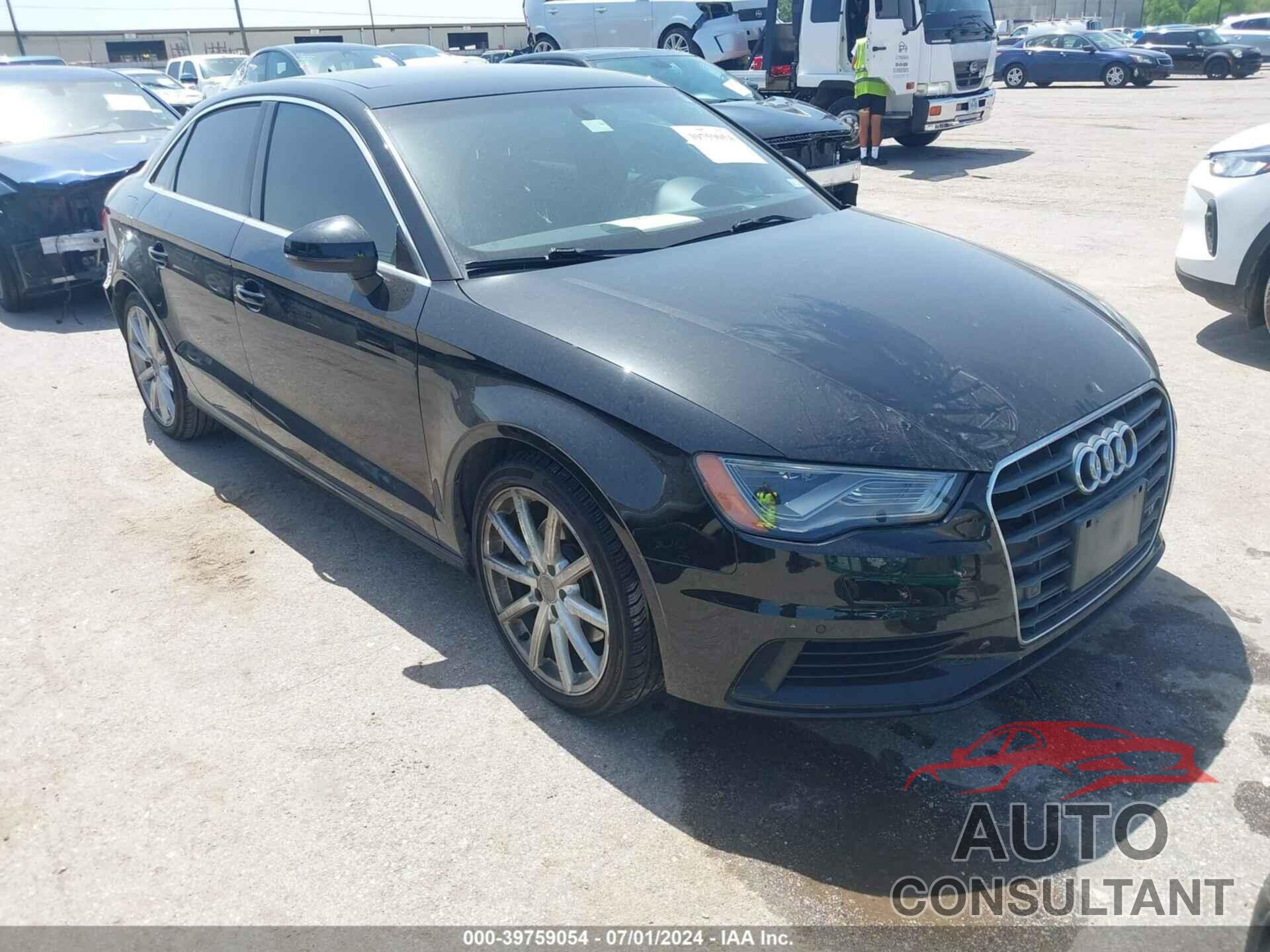 AUDI A3 2016 - WAUC7GFF8G1039319