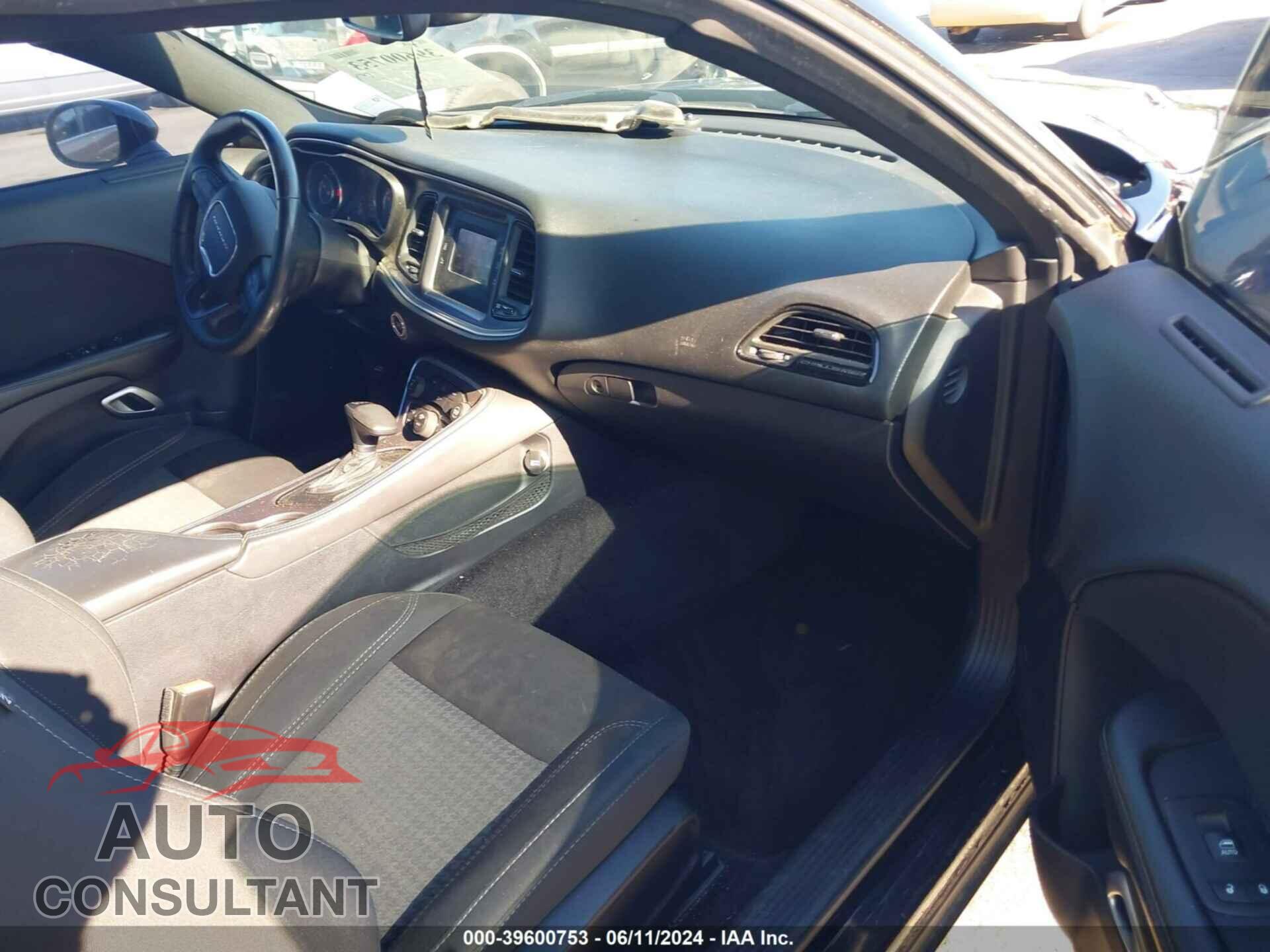 DODGE CHALLENGER 2016 - 2C3CDZAG8GH184468