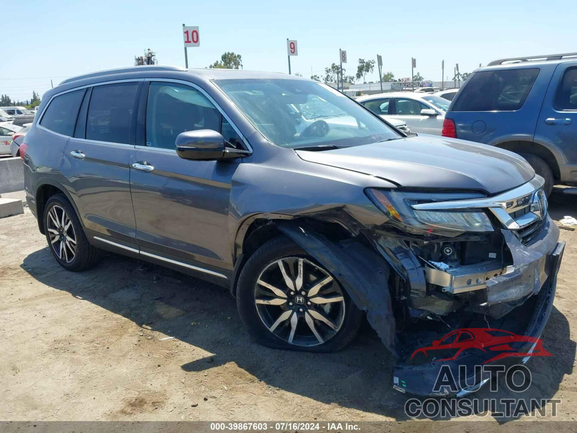 HONDA PILOT 2021 - 5FNYF6H99MB059045