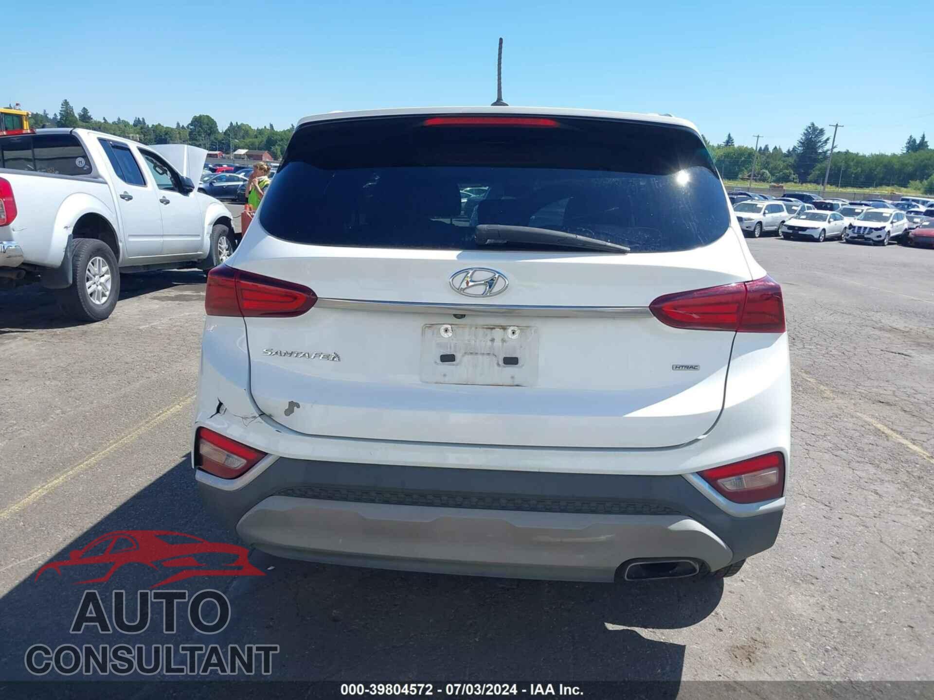 HYUNDAI SANTA FE 2019 - 5NMS2CAD7KH021663