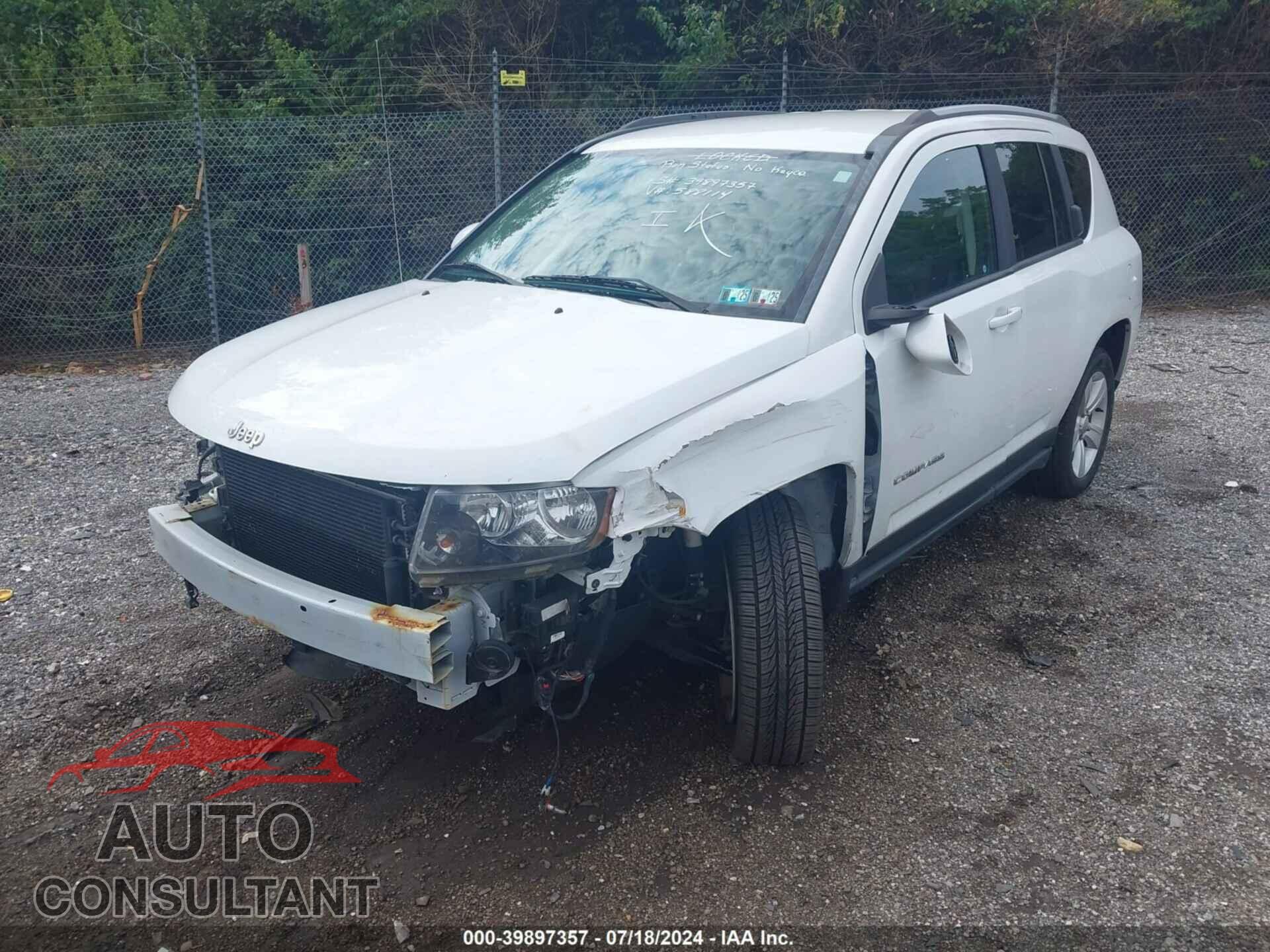 JEEP COMPASS 2016 - 1C4NJDEB5GD588114