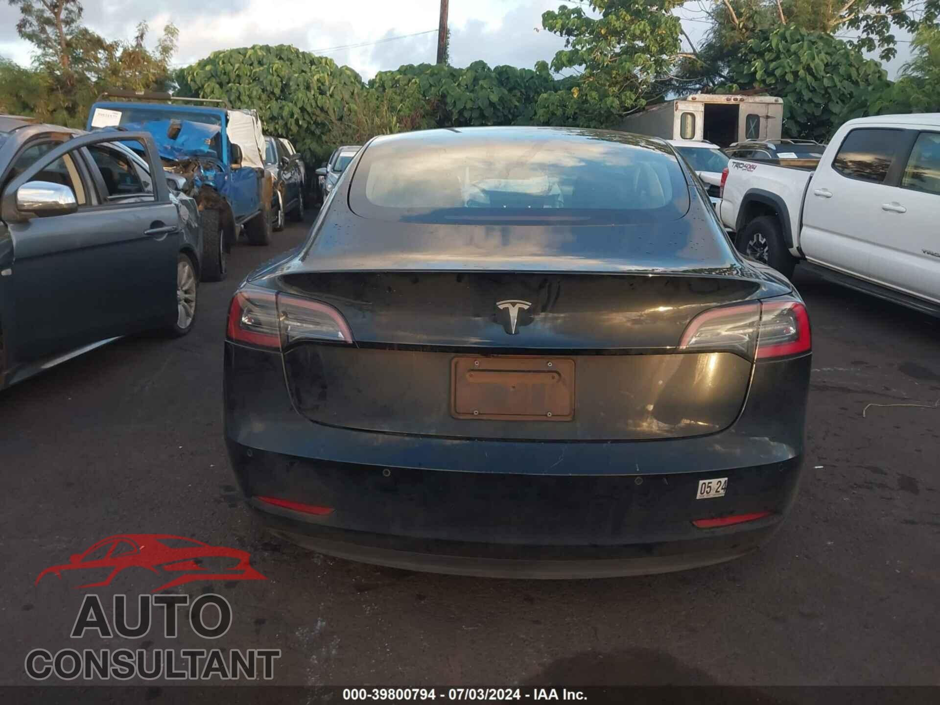 TESLA MODEL 3 2021 - 5YJ3E1EA3MF851366