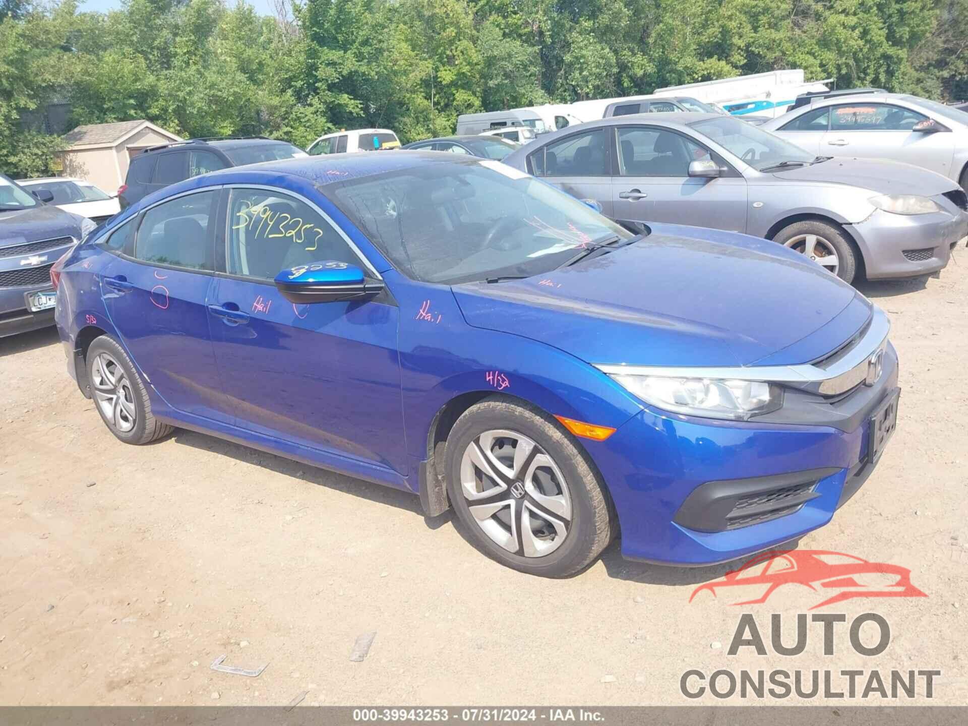 HONDA CIVIC 2018 - 19XFC2F53JE000681