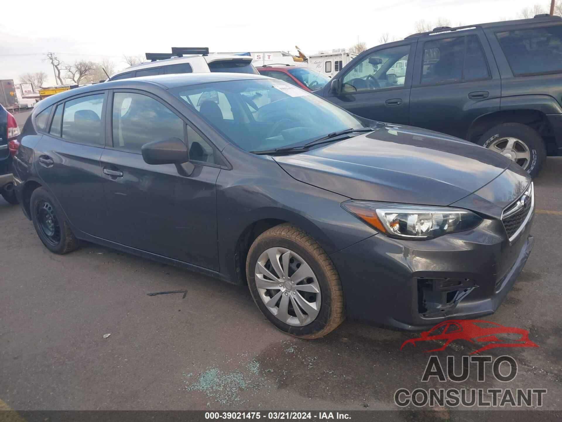 SUBARU IMPREZA 2018 - 4S3GTAA6XJ3713633