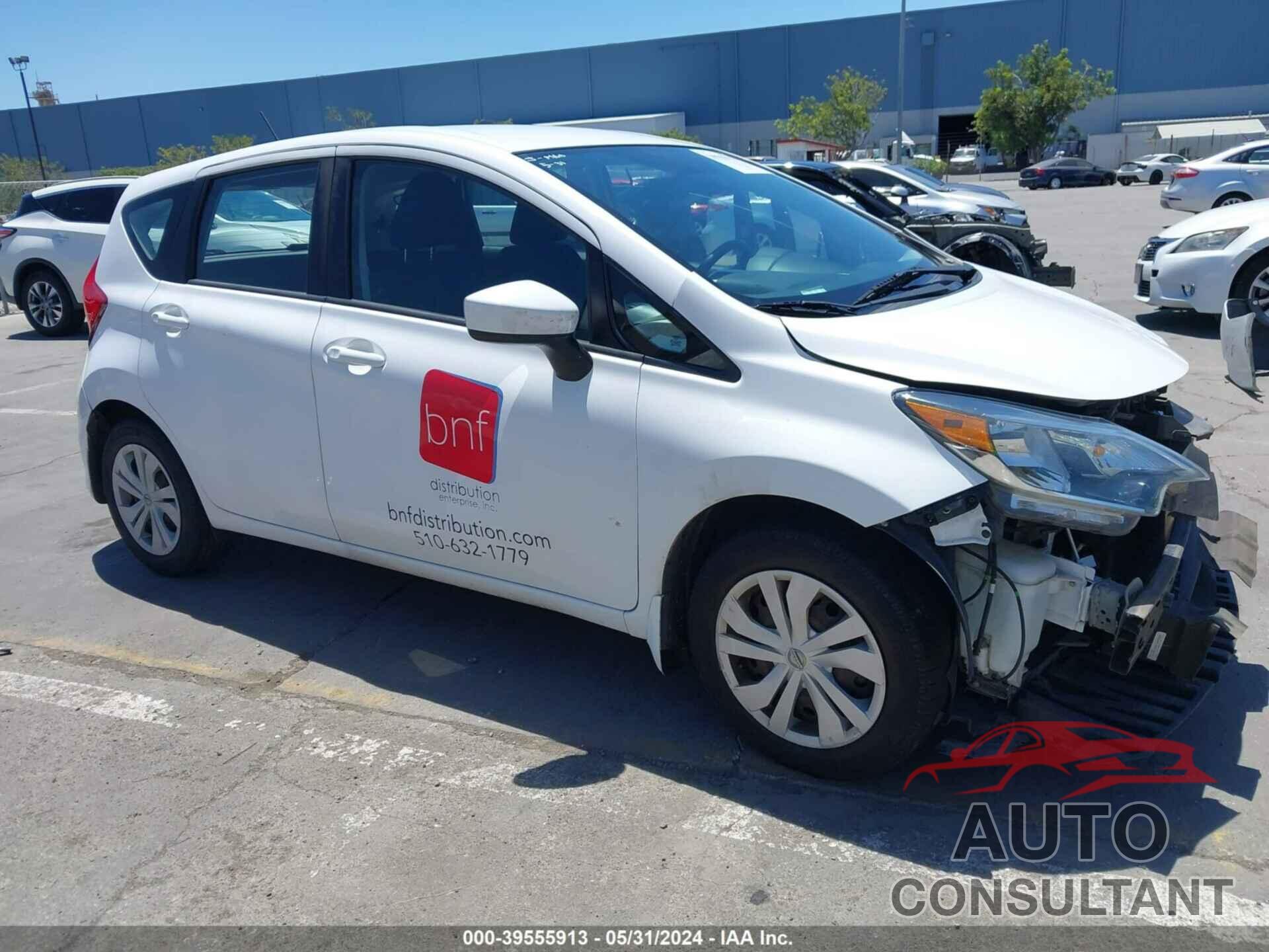 NISSAN VERSA NOTE 2017 - 3N1CE2CP3HL379144