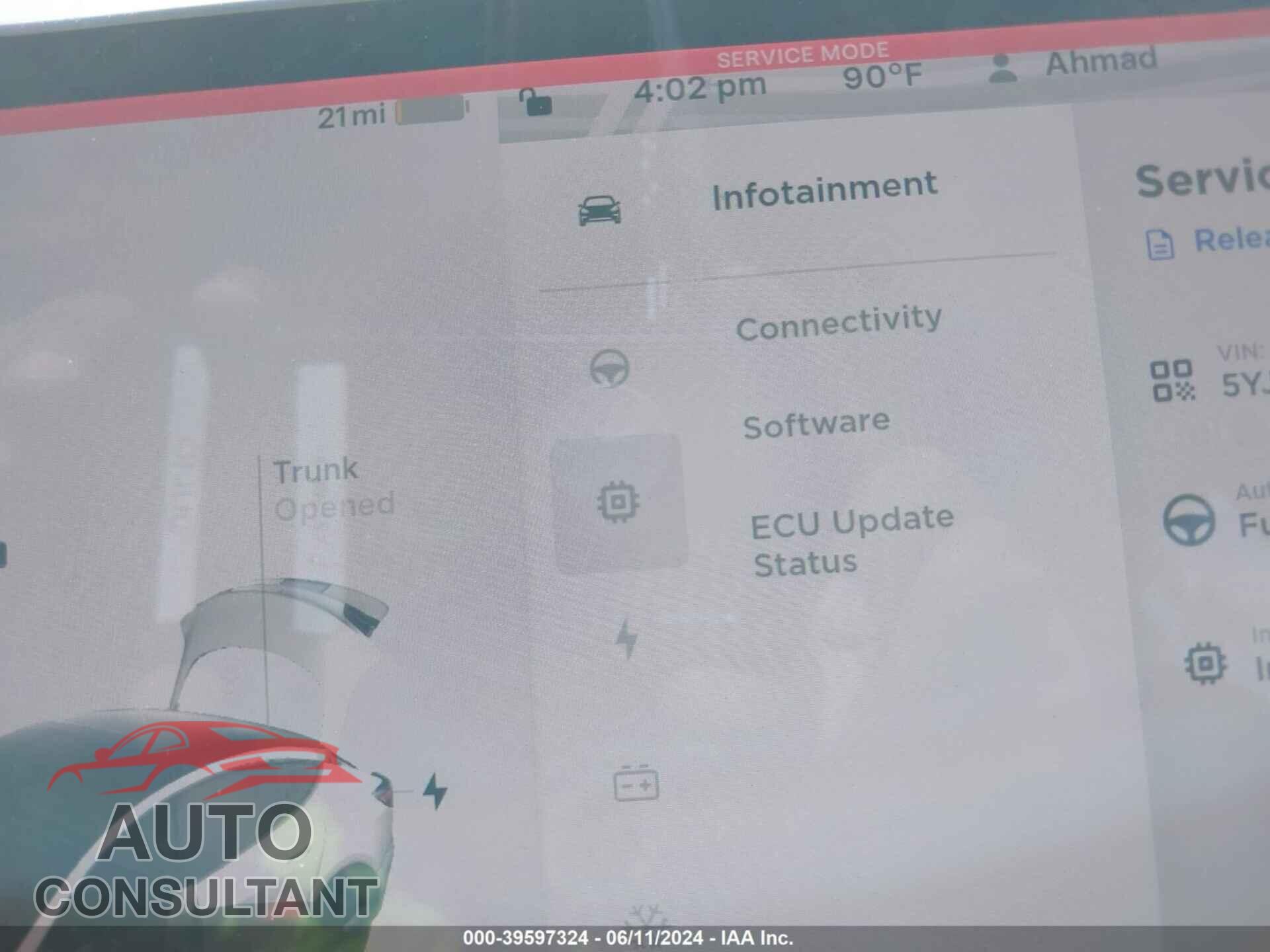 TESLA MODEL 3 2020 - 5YJ3E1EA9LF747091