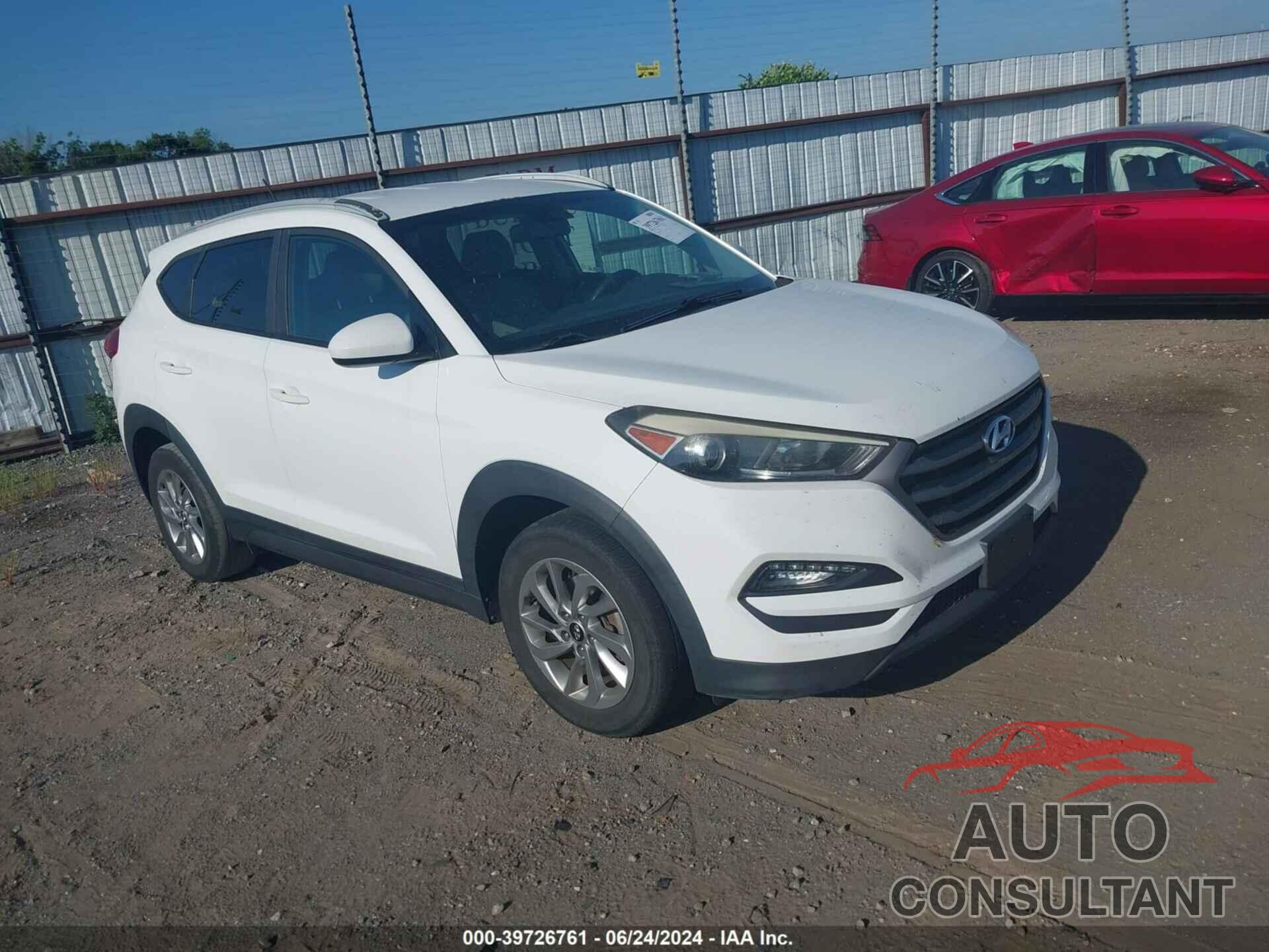 HYUNDAI TUCSON 2016 - KM8J33A46GU212379