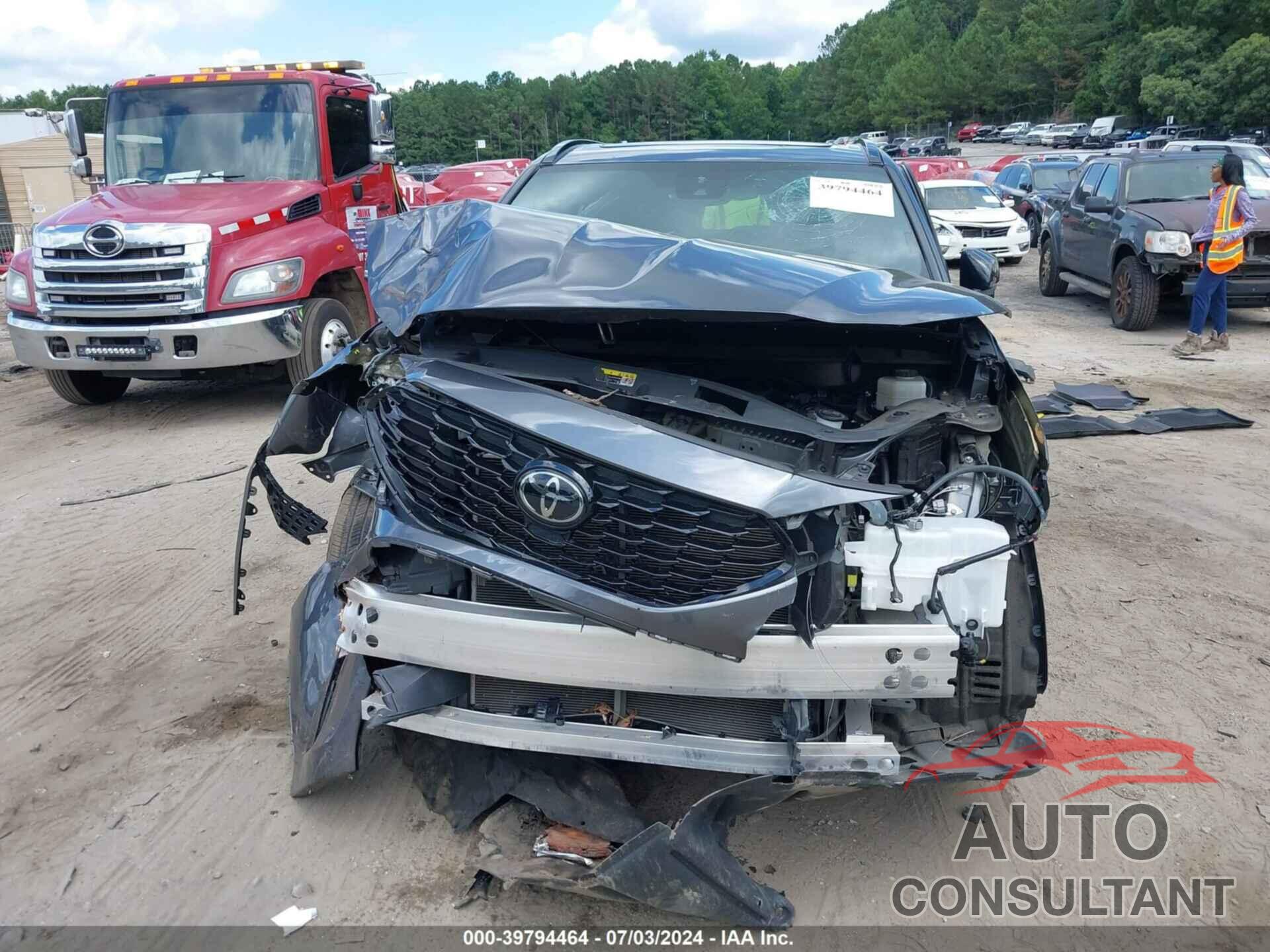 TOYOTA HIGHLANDER 2023 - 5TDKDRAH8PS027444