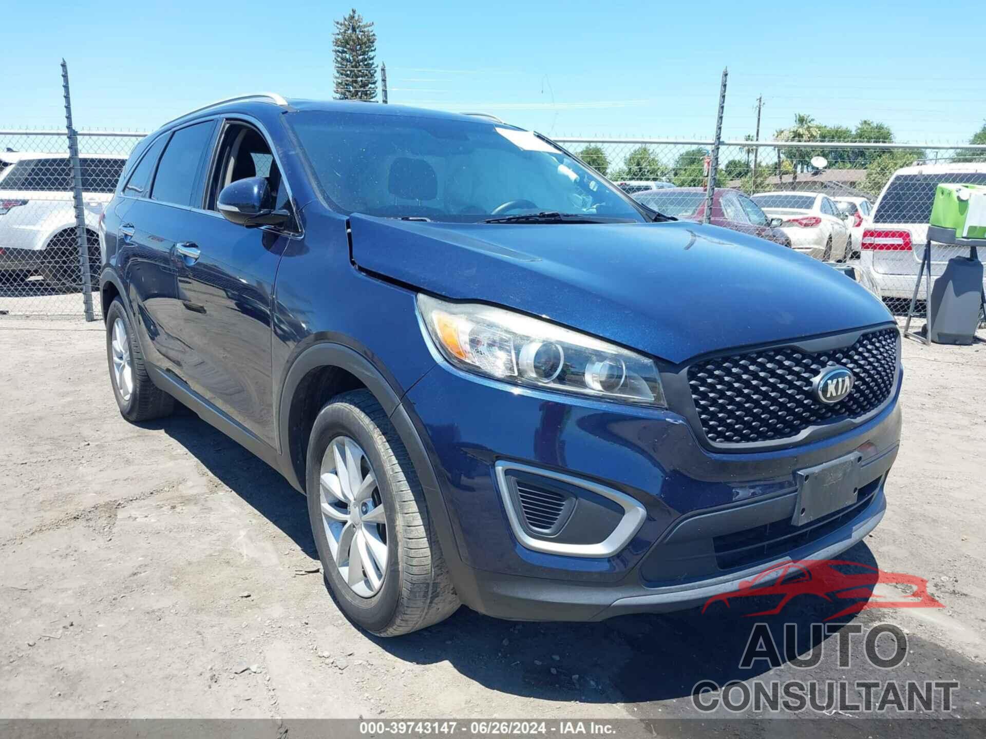 KIA SORENTO 2017 - 5XYPGDA37HG198480