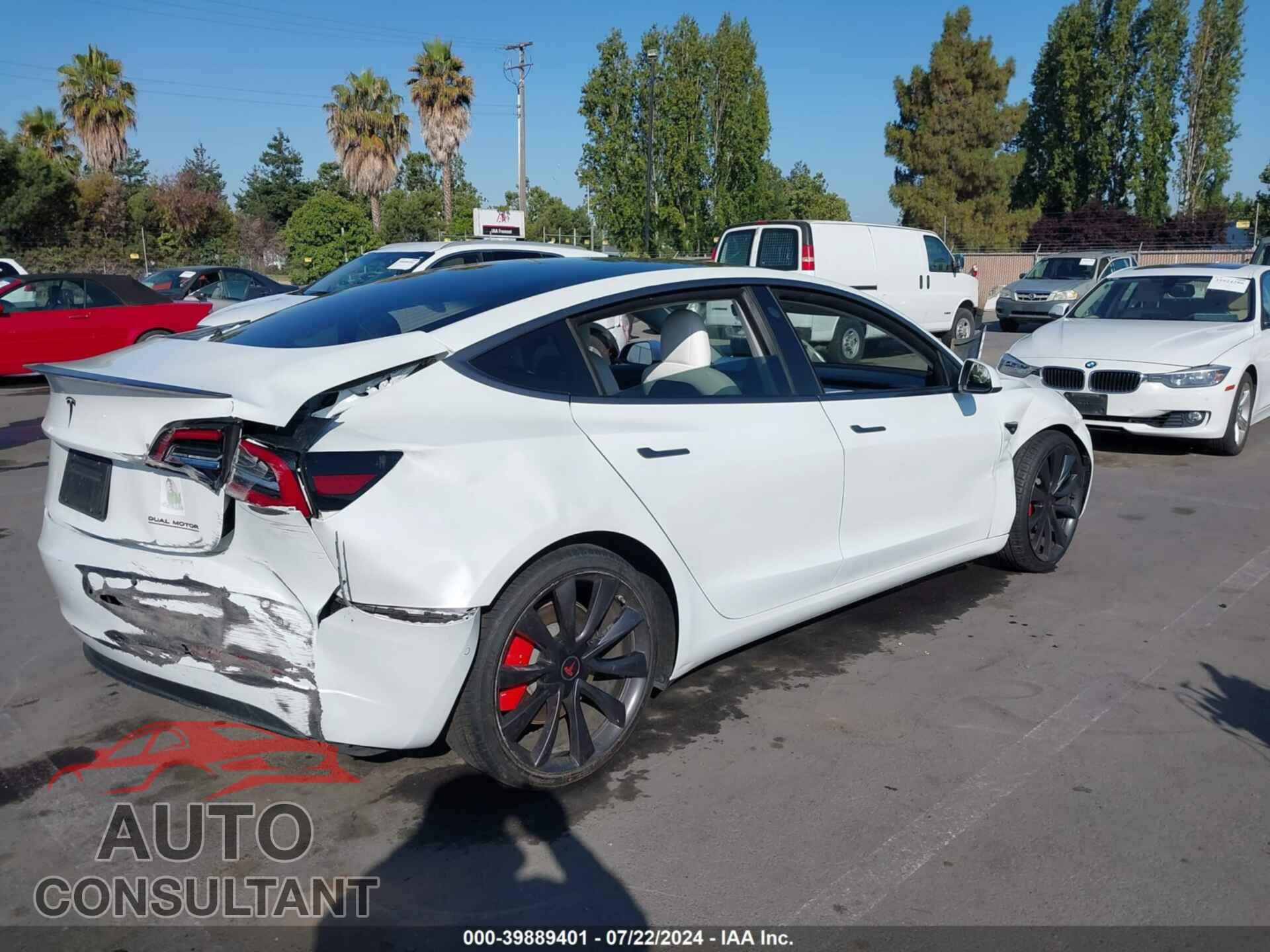 TESLA MODEL 3 2020 - 5YJ3E1EC8LF641961