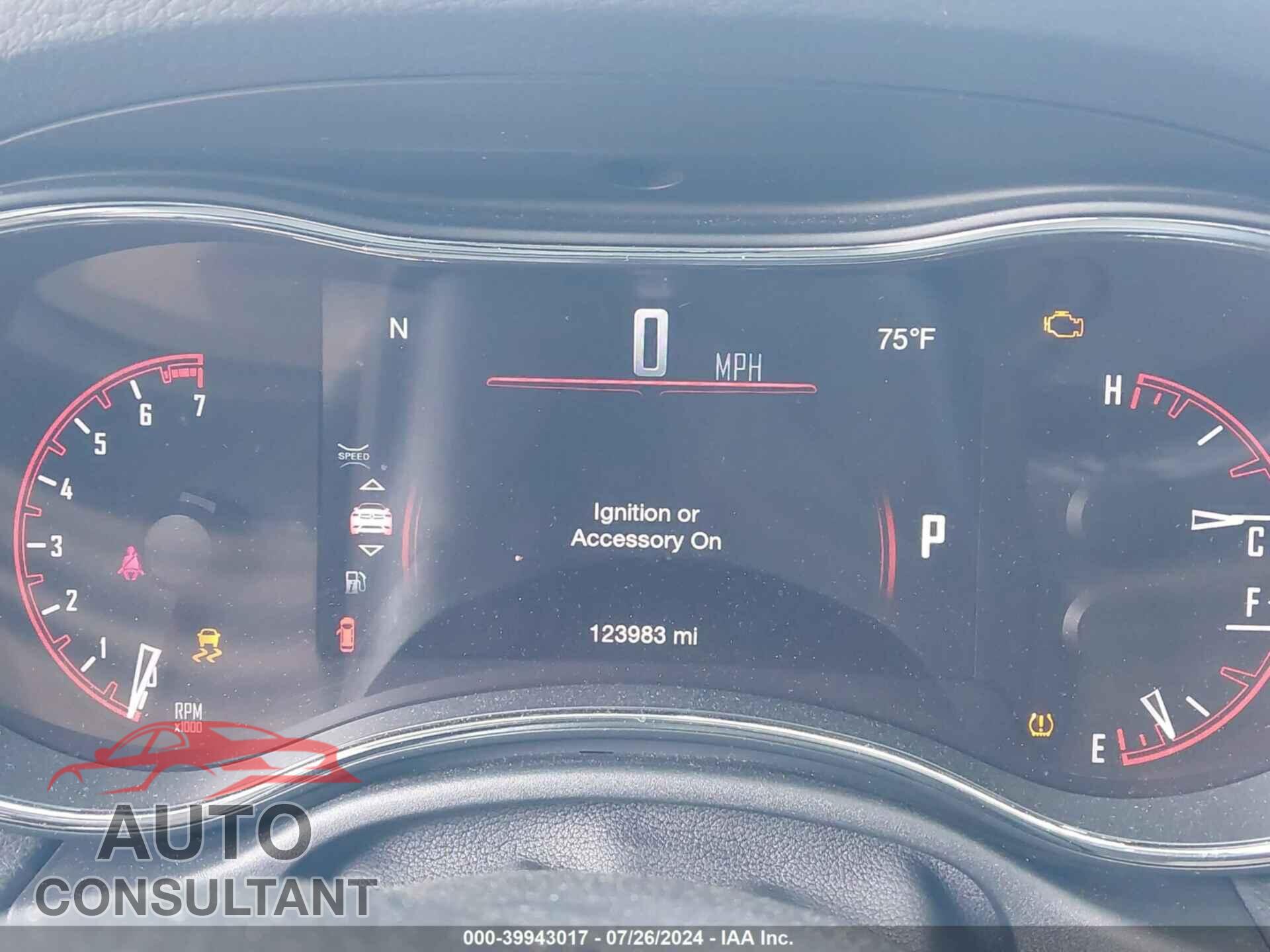 DODGE DURANGO 2016 - 1C4RDJDG5GC486063