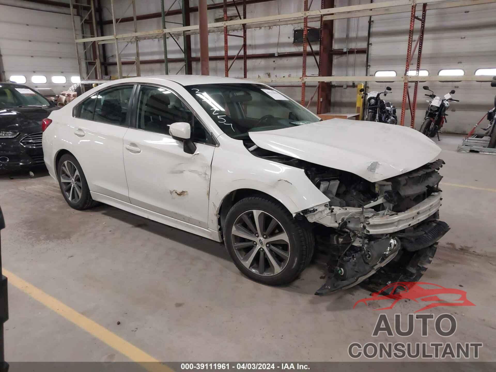 SUBARU LEGACY 2016 - 4S3BNBJ69G3037257