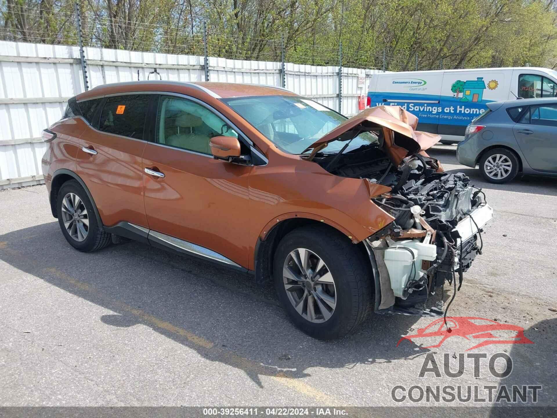 NISSAN MURANO 2016 - 5N1AZ2MH1GN109985