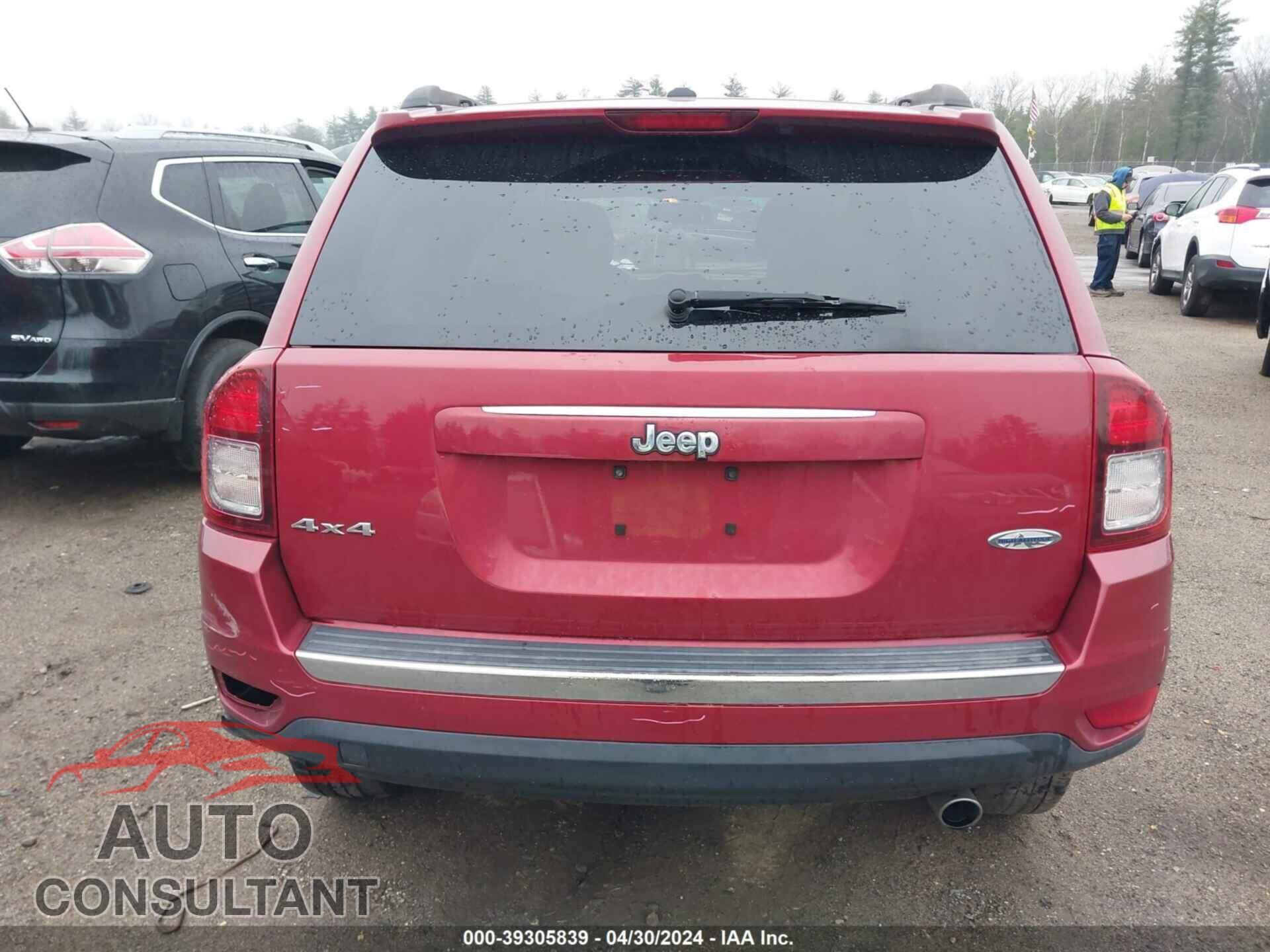 JEEP COMPASS 2017 - 1C4NJDEB3HD177683