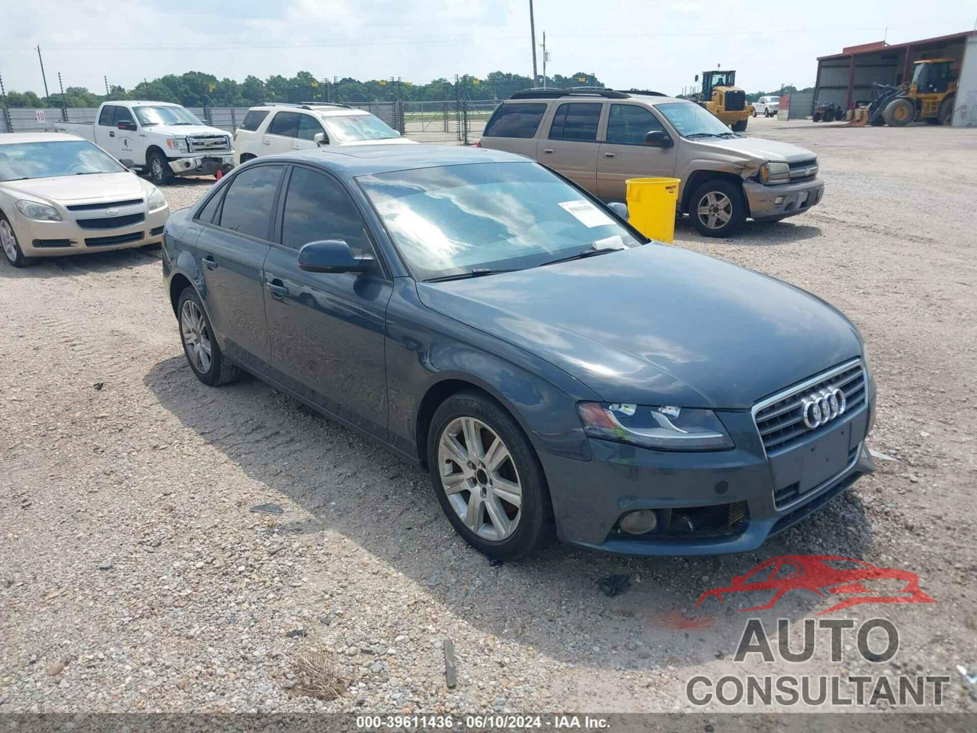 AUDI A4 2010 - WAUAFAFL1AN053186