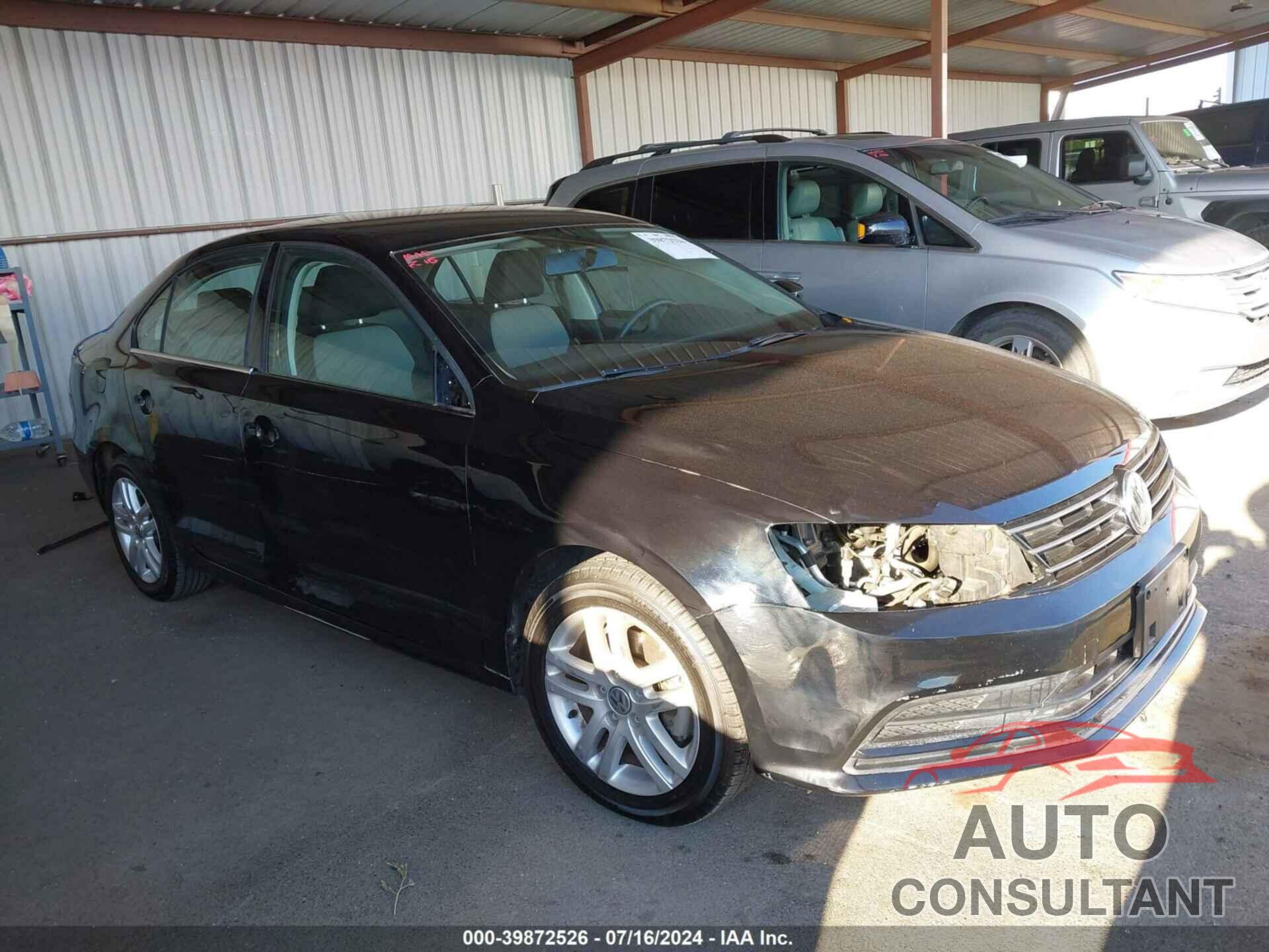 VOLKSWAGEN JETTA 2017 - 3VW2B7AJ1HM262716