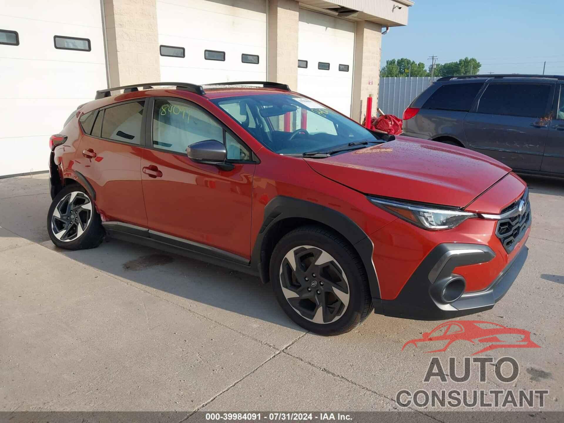 SUBARU CROSSTREK 2024 - 4S4GUHN68R3730194