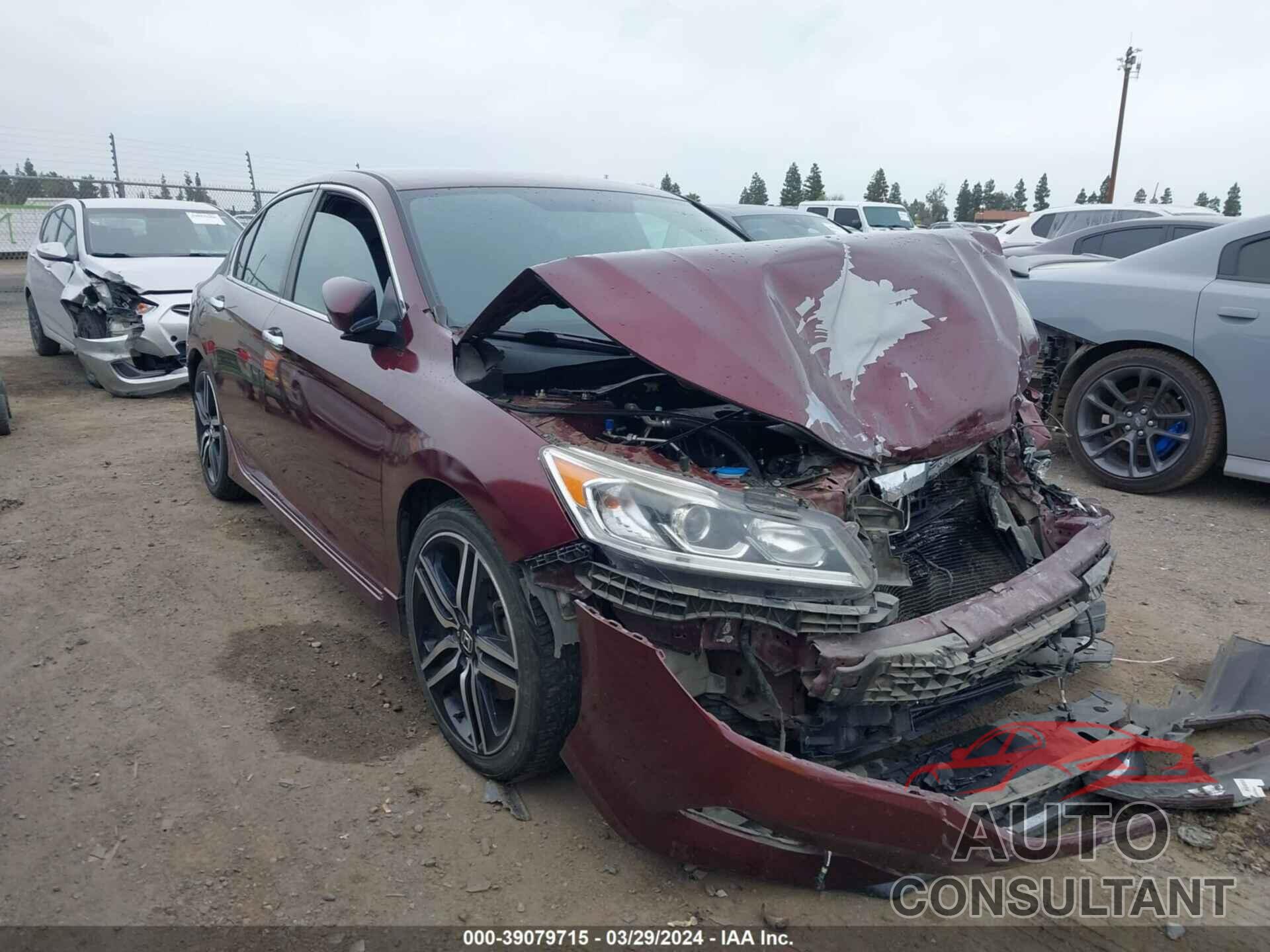 HONDA ACCORD 2017 - 1HGCR2F50HA044850