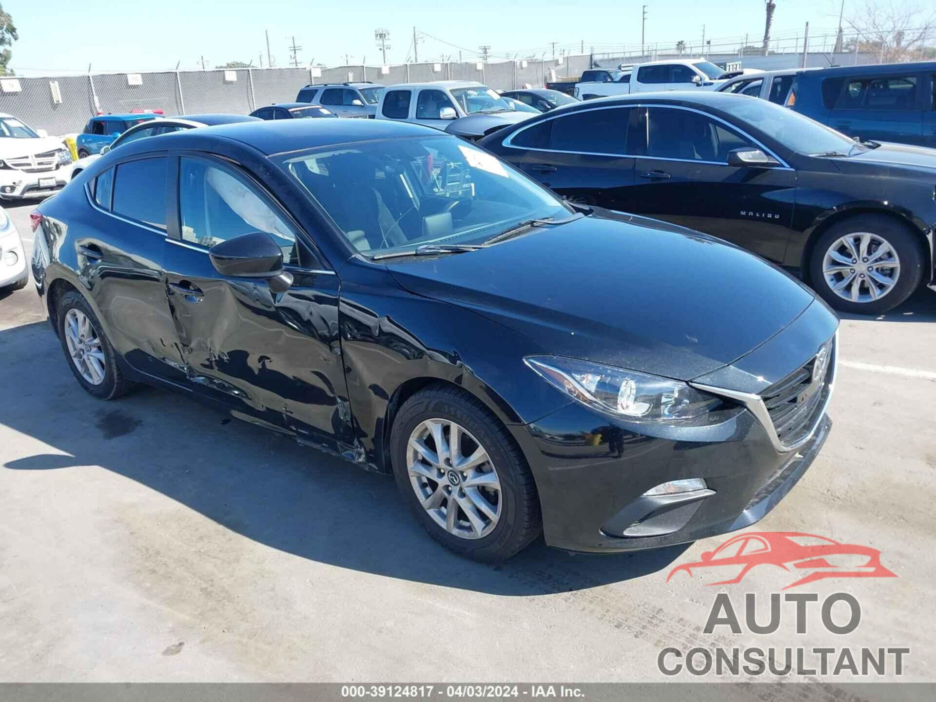 MAZDA MAZDA3 2016 - JM1BM1U73G1305989