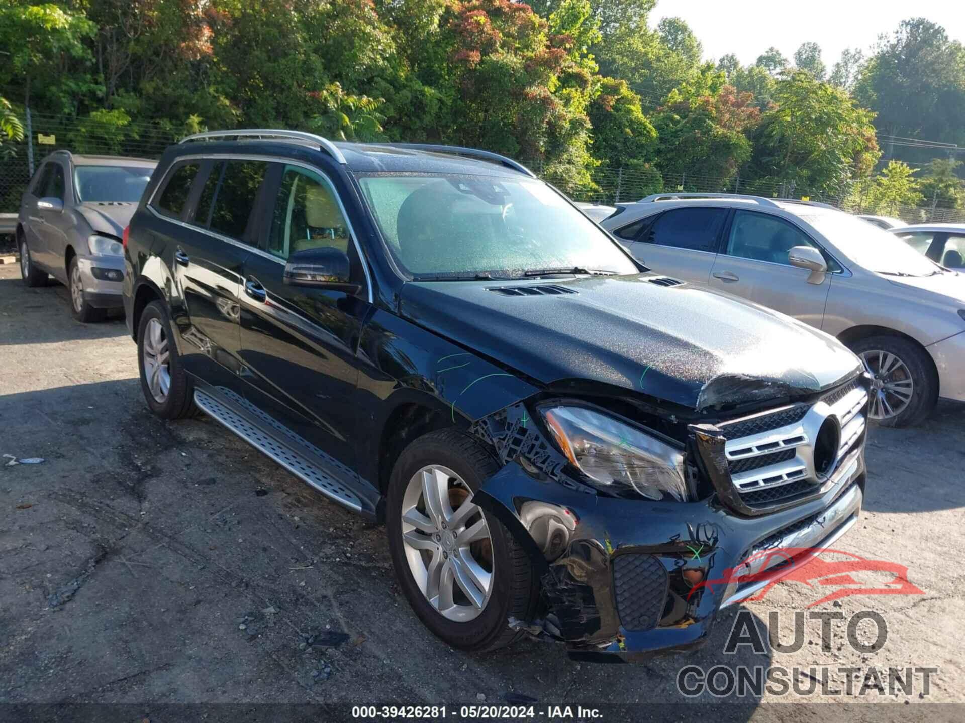 MERCEDES-BENZ GLS 450 2017 - 4JGDF6EE6HA790574