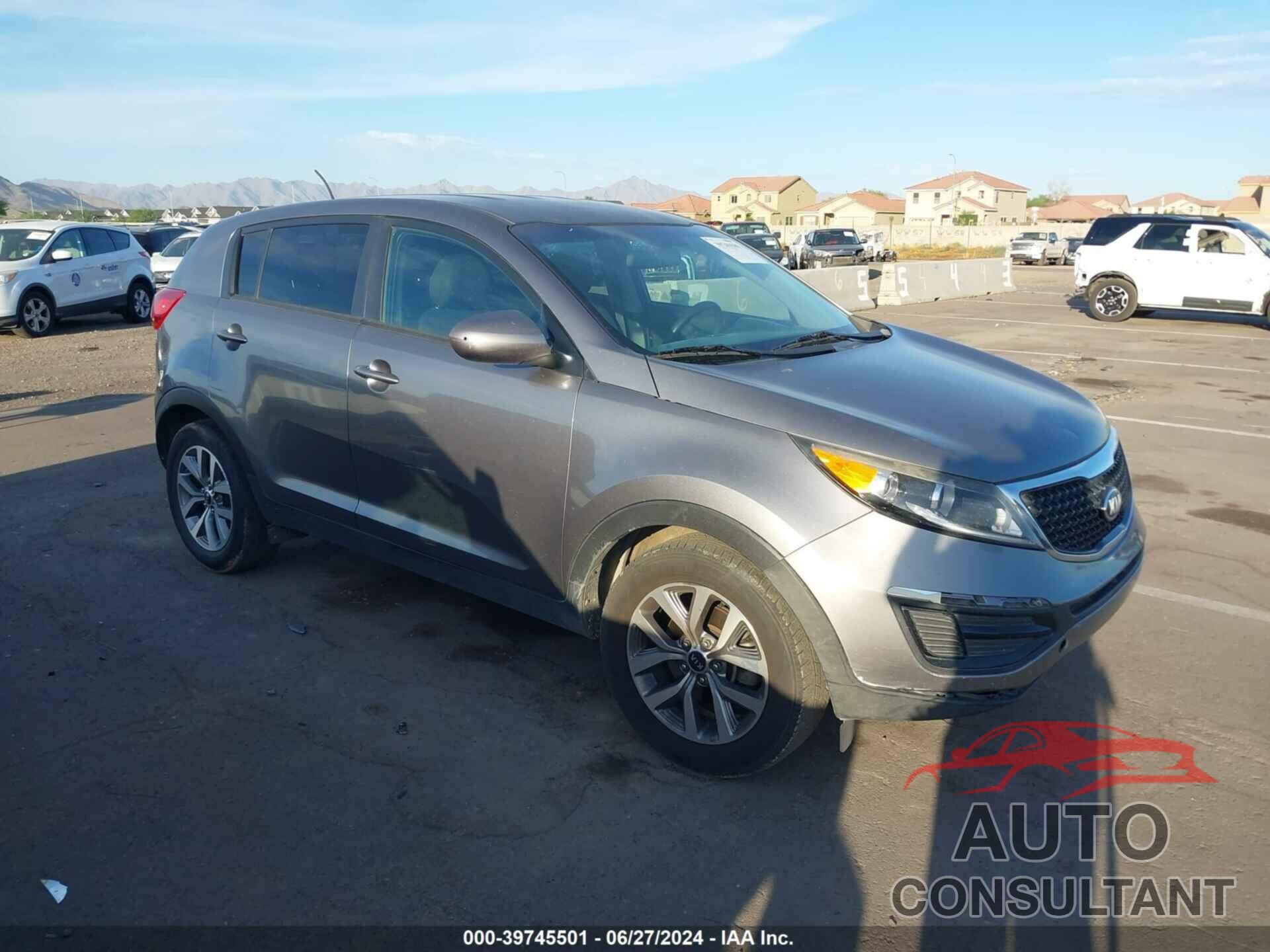 KIA SPORTAGE 2016 - KNDPB3AC3G7809402