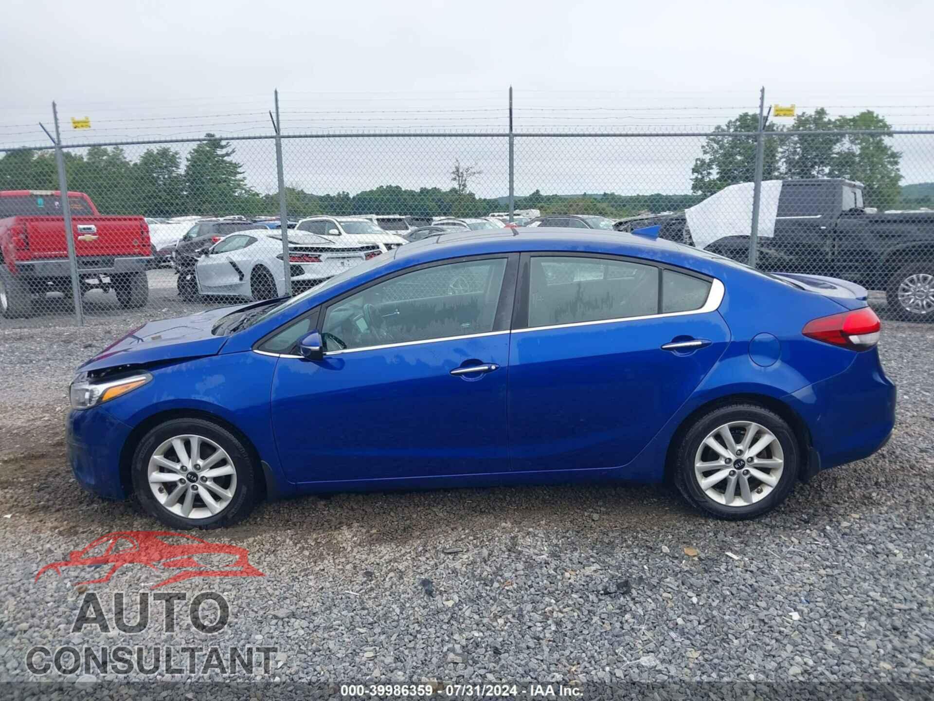 KIA FORTE 2017 - 3KPFL4A78HE050412