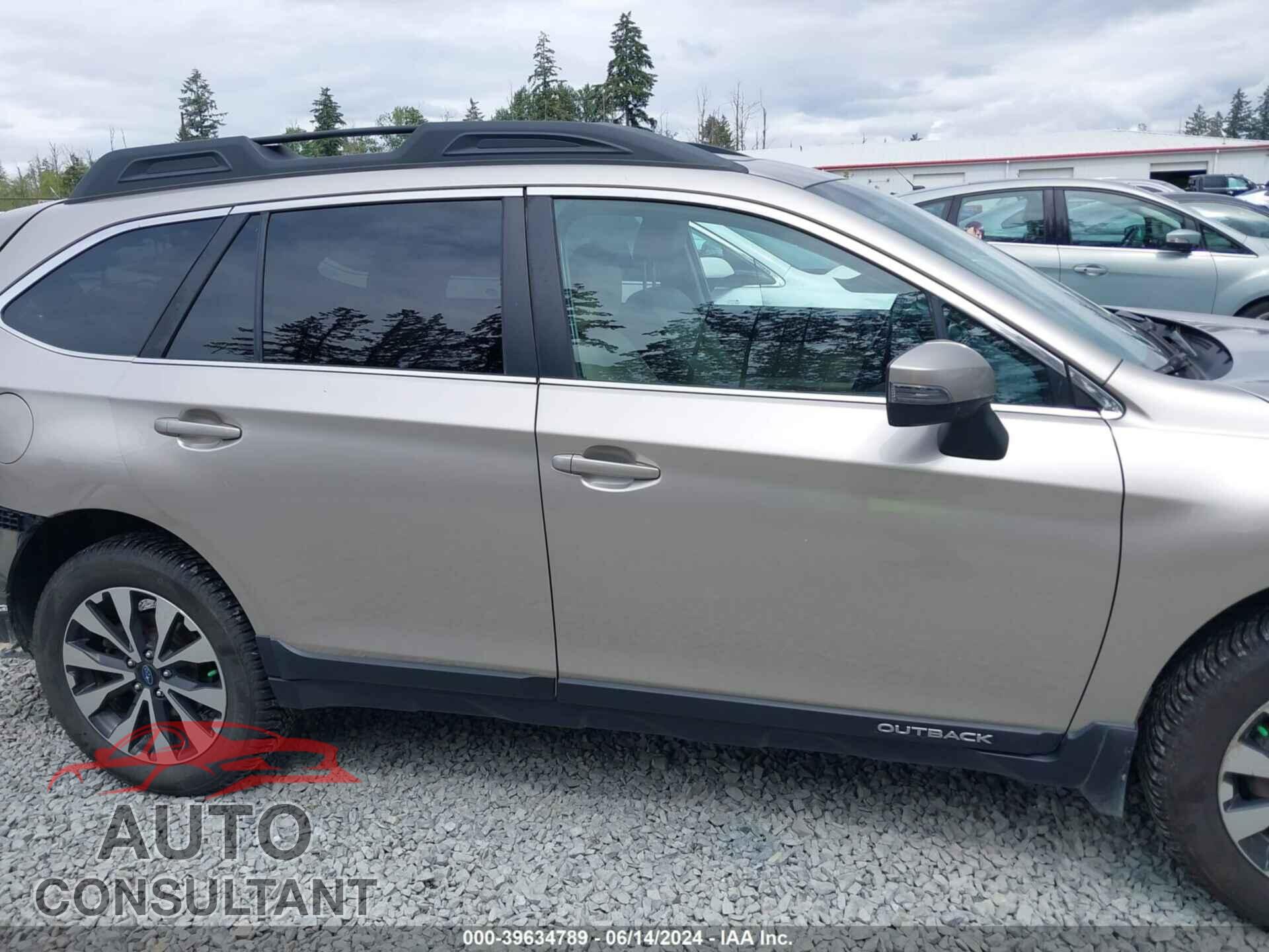 SUBARU OUTBACK 2017 - 4S4BSANC1H3420576