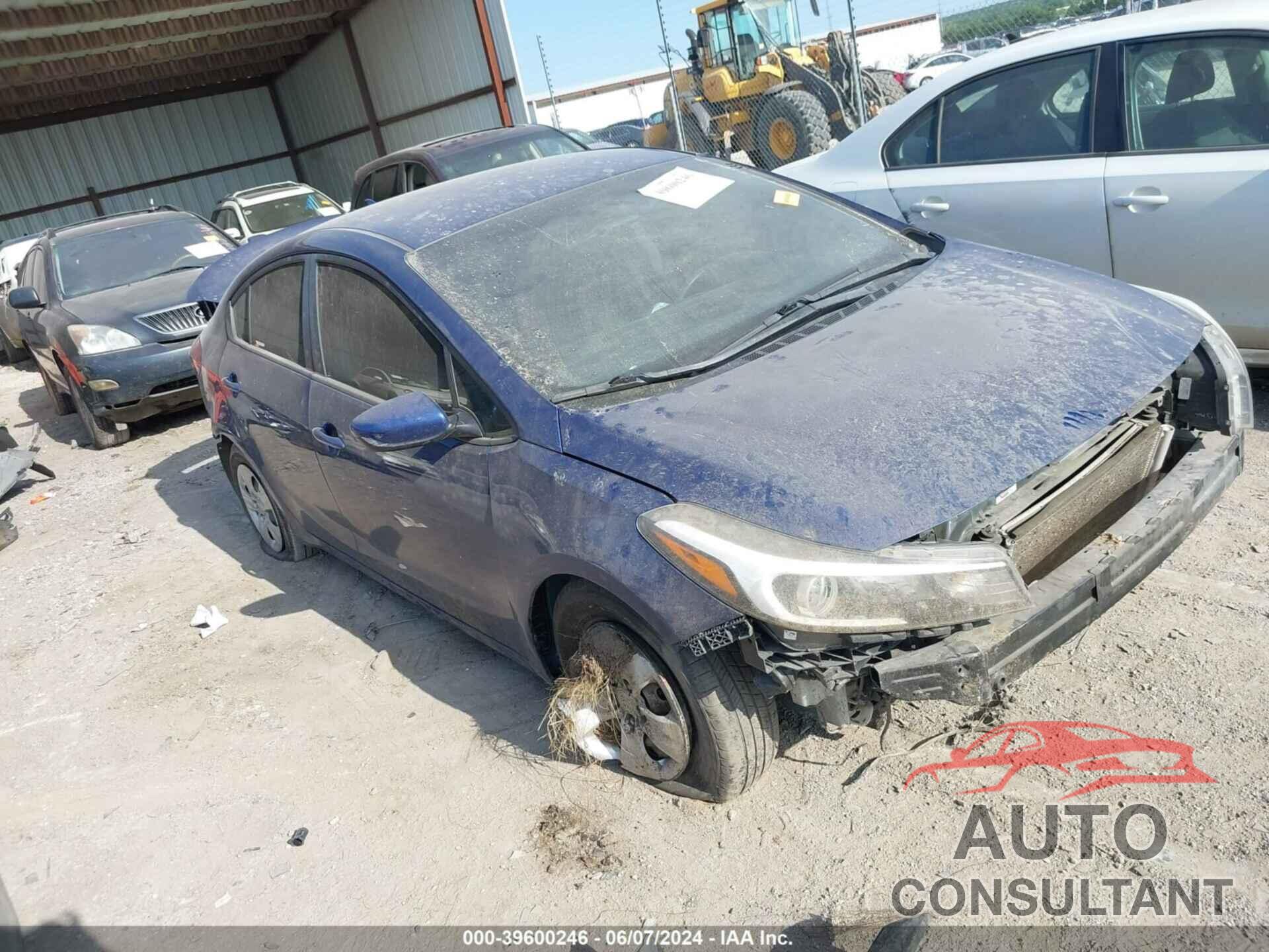 KIA FORTE 2018 - 3KPFK4A75JE275590