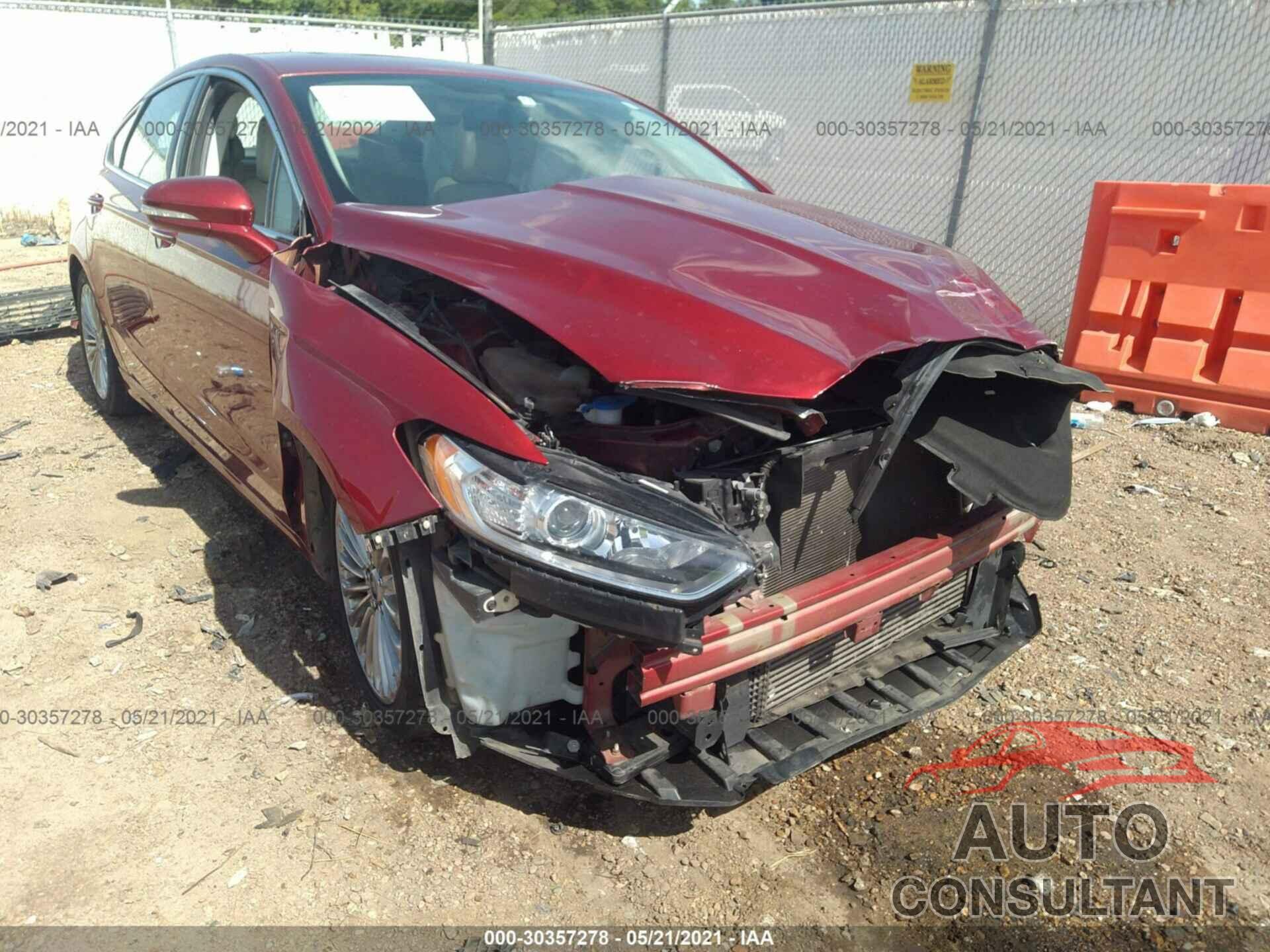 FORD FUSION 2016 - 3FA6P0K95GR243725