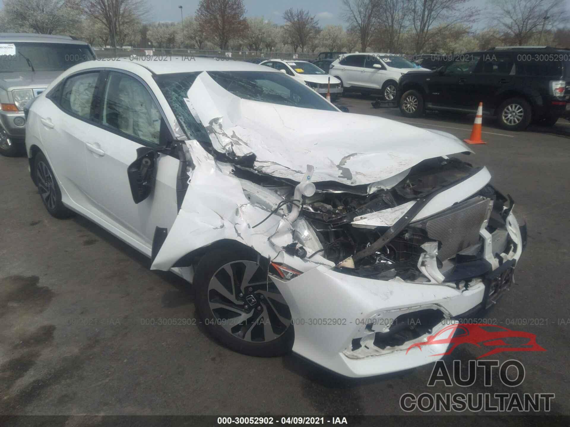 HONDA CIVIC HATCHBACK 2017 - SHHFK7H25HU413952