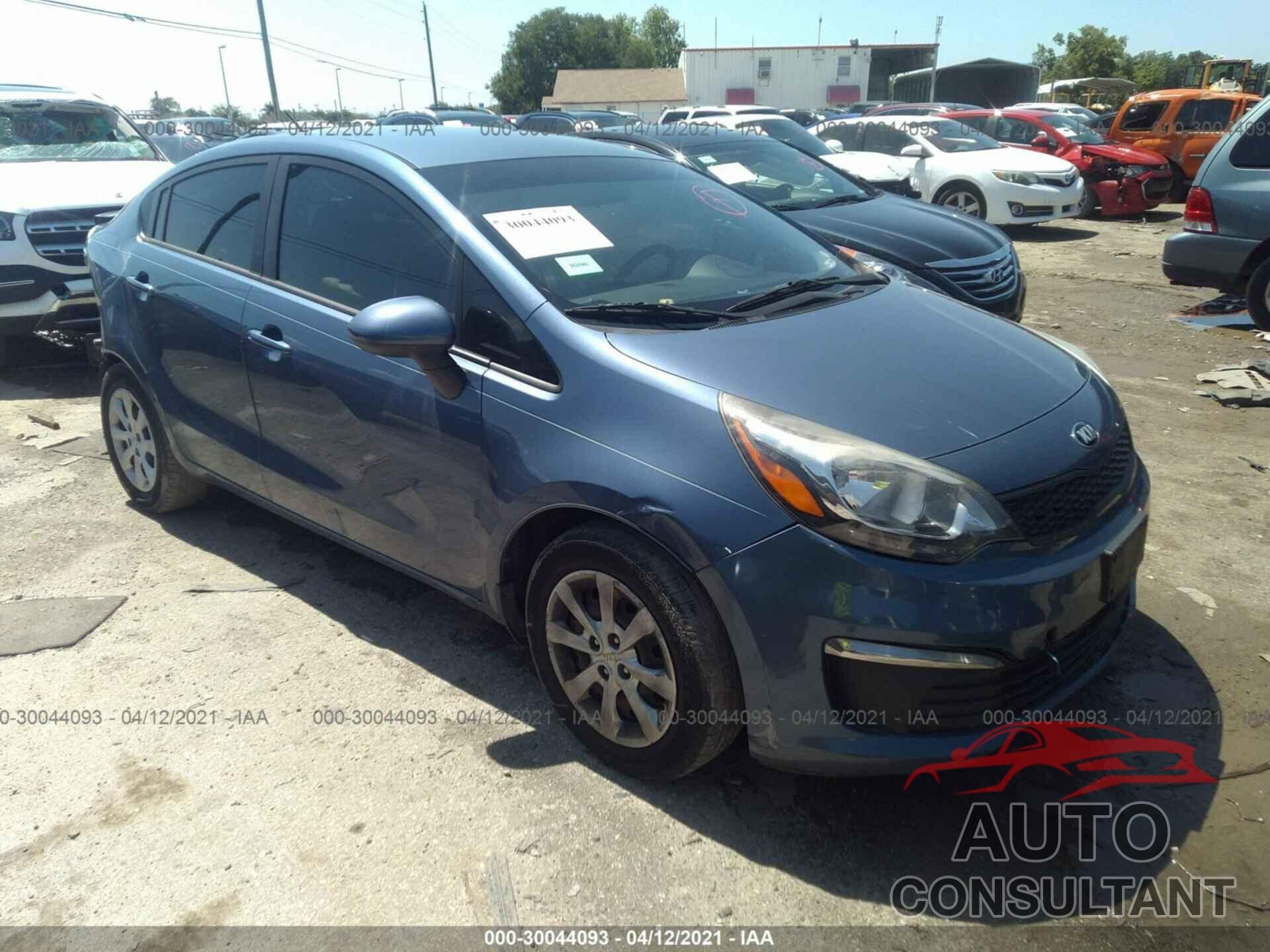 KIA RIO 2016 - KNADM4A33G6650886