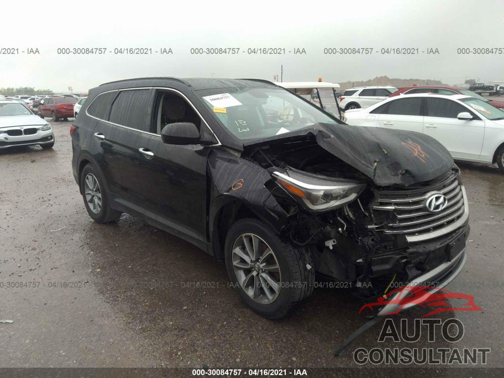 HYUNDAI SANTA FE 2017 - KM8SM4HF9HU254626