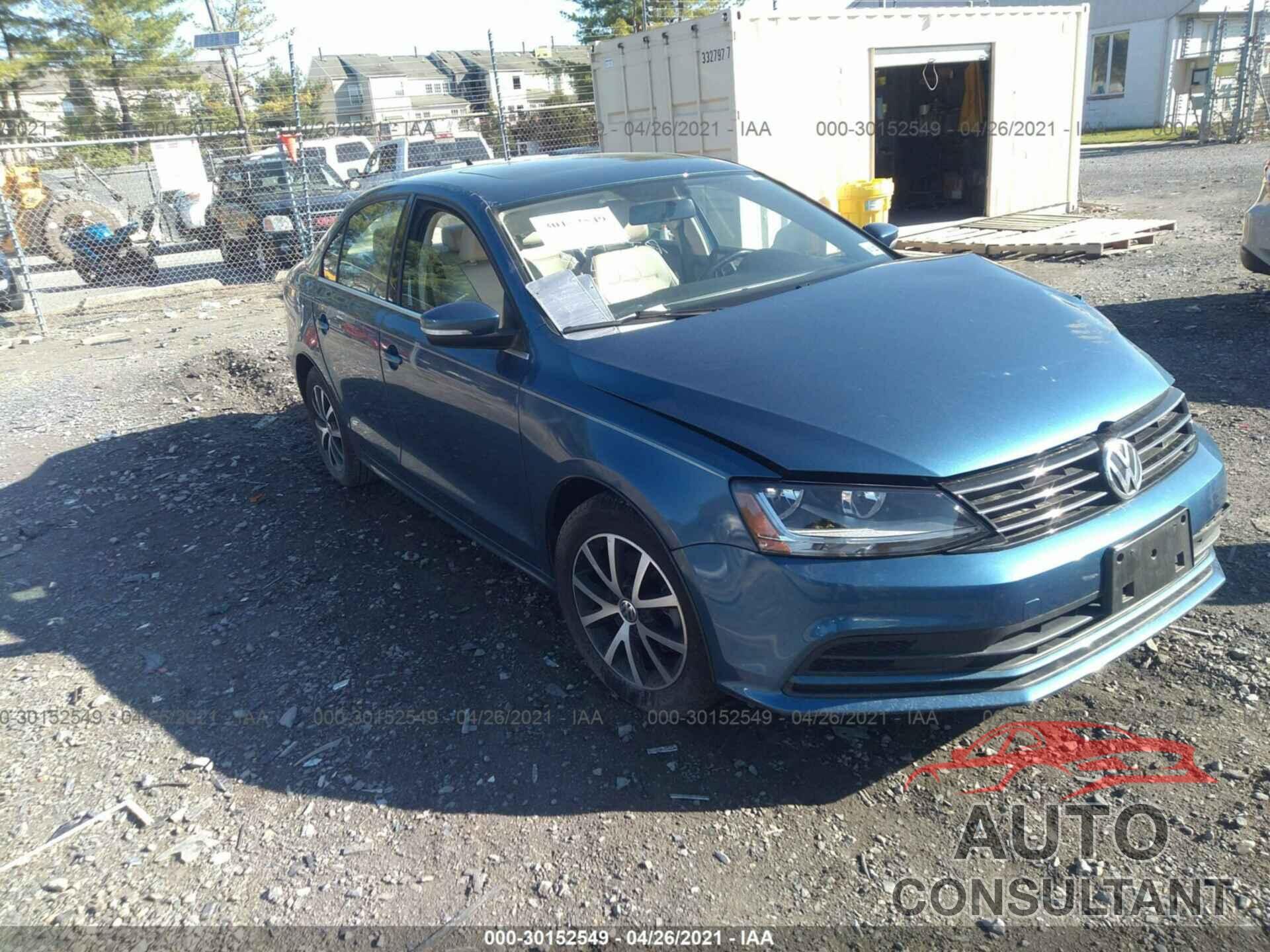 VOLKSWAGEN JETTA 2017 - 3VWDB7AJ5HM383516