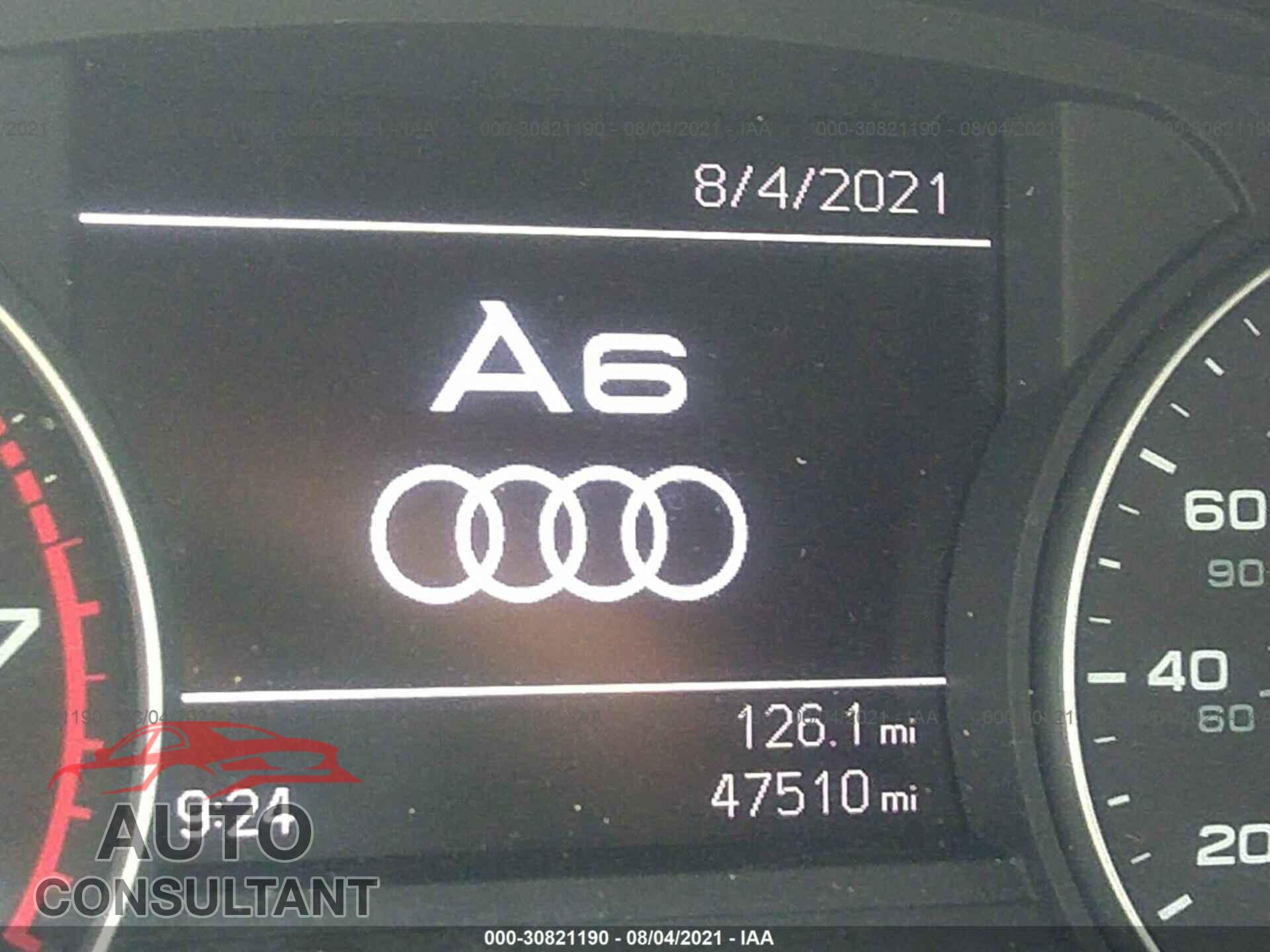 AUDI A6 2016 - WAUCFAFC0GN057330