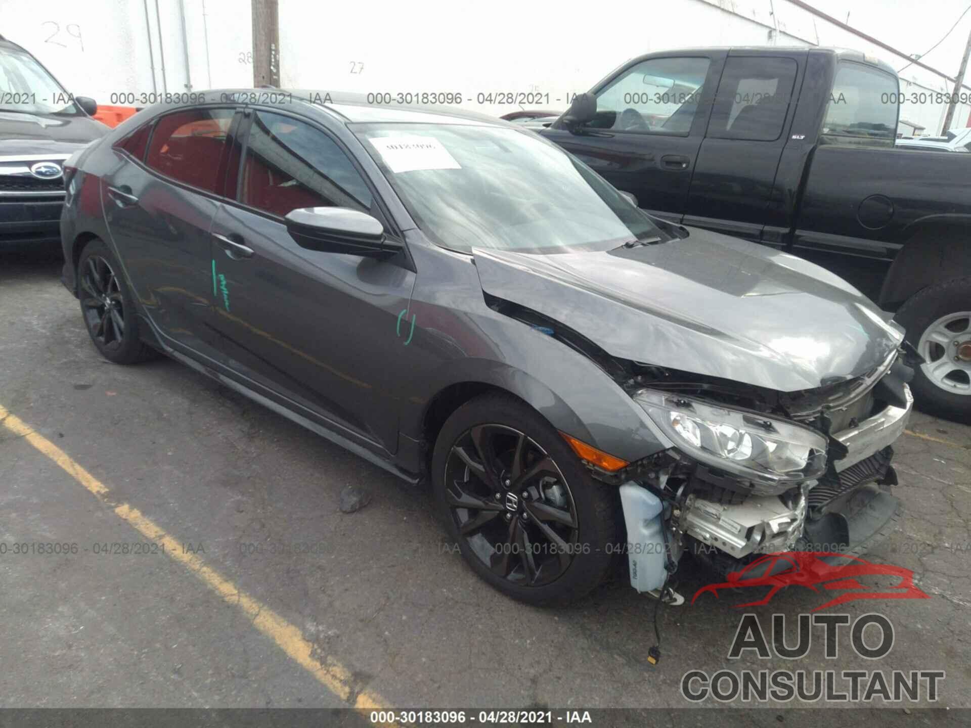 HONDA CIVIC HATCHBACK 2017 - SHHFK7H49HU420050