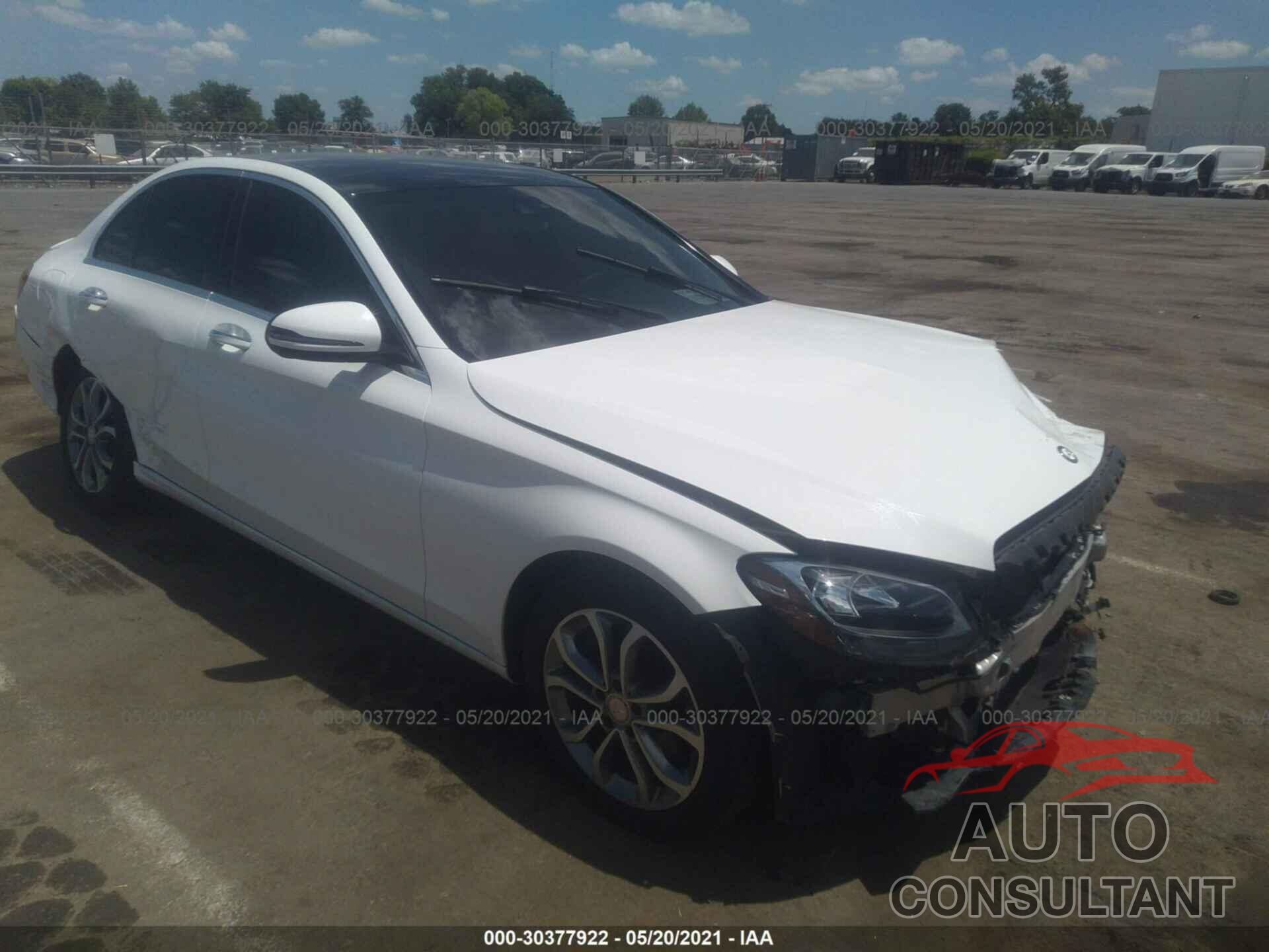 MERCEDES-BENZ C-CLASS 2016 - 55SWF4KB3GU119783